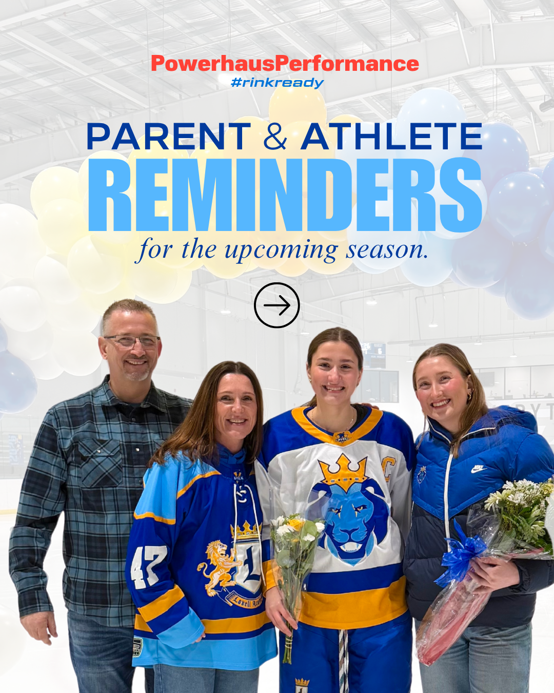 Season Reminders for Parents &amp; Athletes