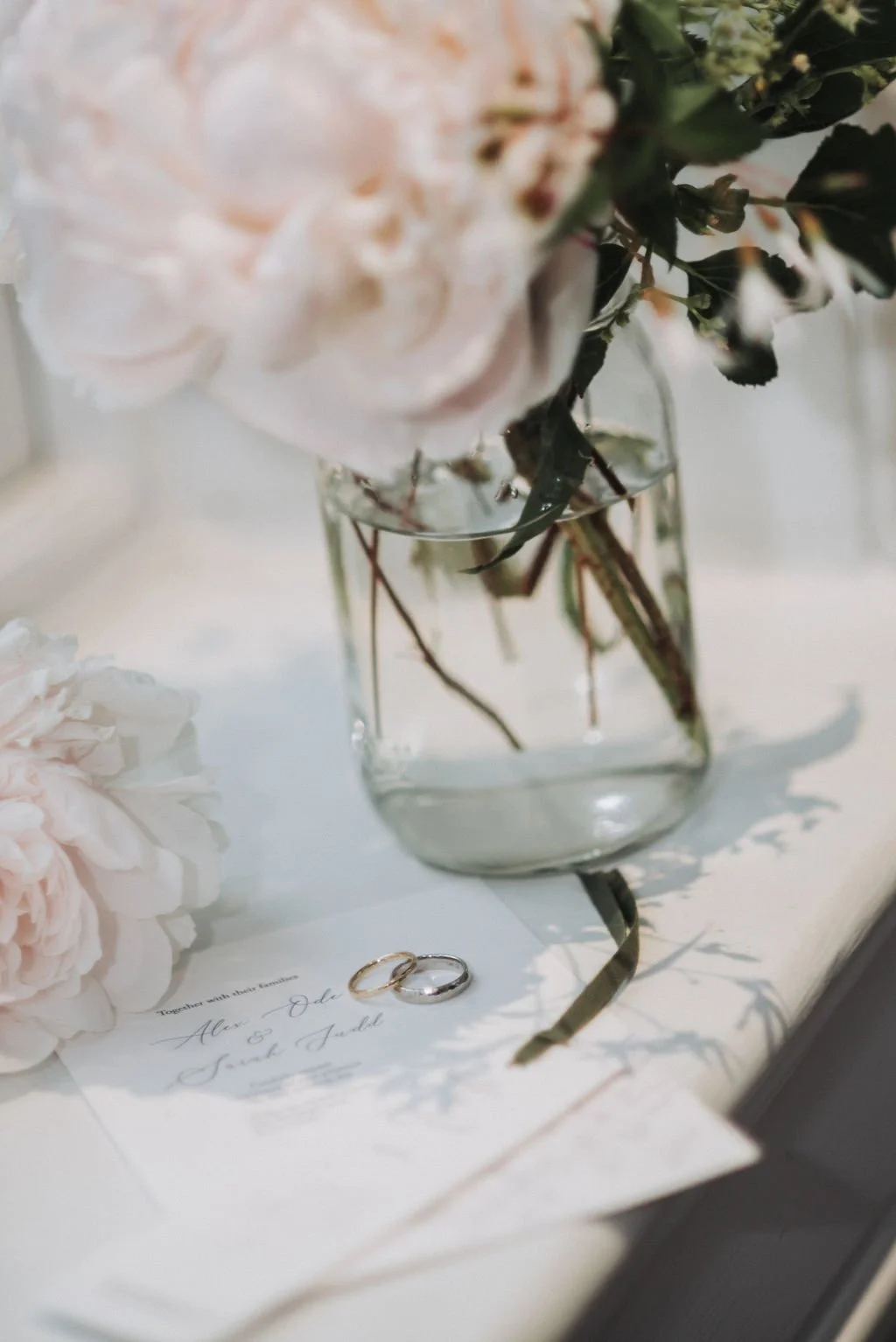 Wave Hill Gardens, Bronx New York Wedding flat lay 