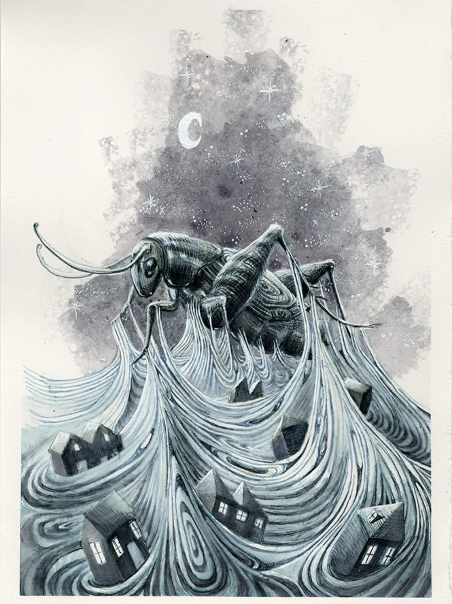 "The Sticky" is in a group show! I made this piece a while ago and it set off YEARS of work to follow. It is incredibly important to me and I am thrilled to have it up for sale at the Mamaroneck Artists Guild as a part of their Small Works 