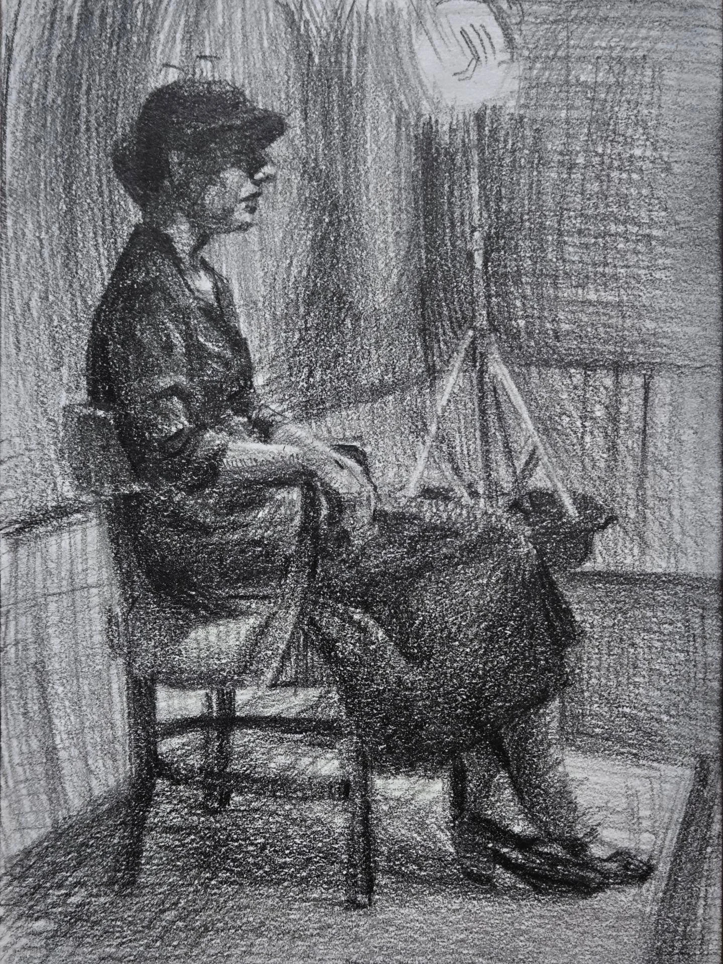 I am in 2 shows at the Salmagundi Club,both of which will have their opening reception this Thursday, May 28 from 6-8 pm! 

This is a 3 hour drawing that I did during a live costumed model session at the club hosted by @portraitspainted ! It will be 