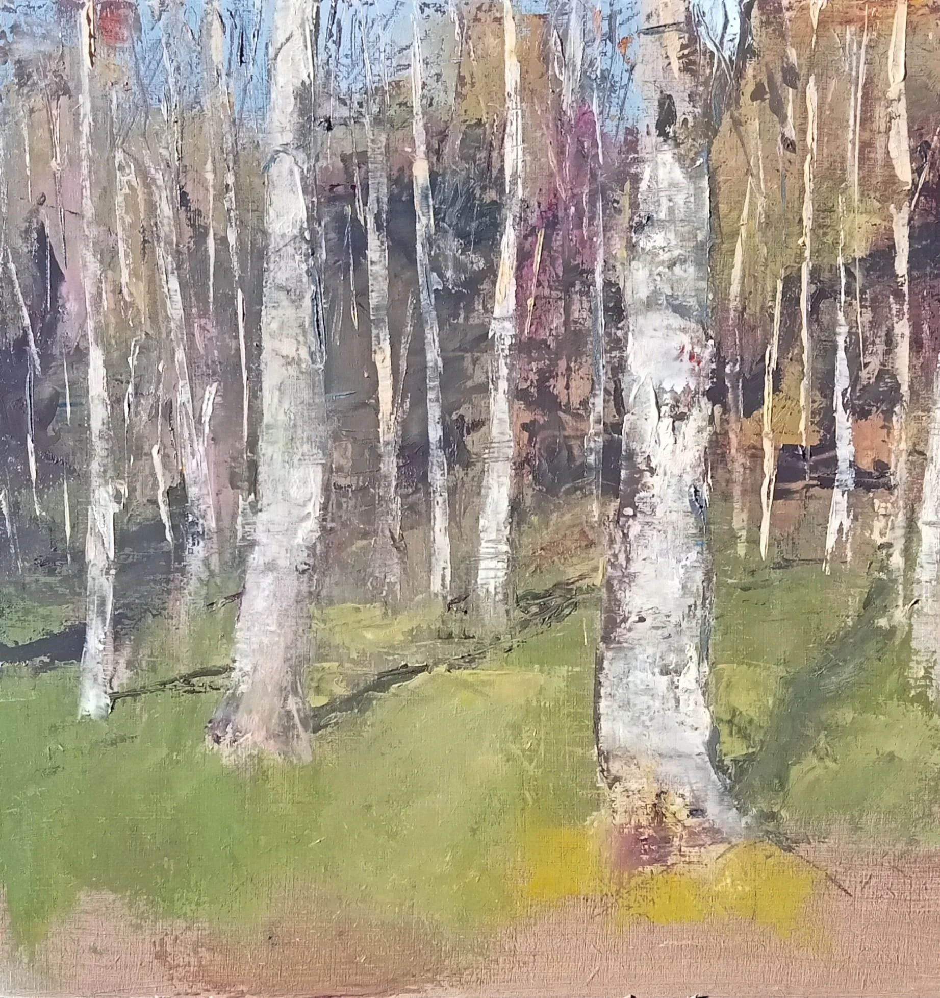 Pablo Giménez - Gorbea, Oleo sobre tabla, 30x30cm