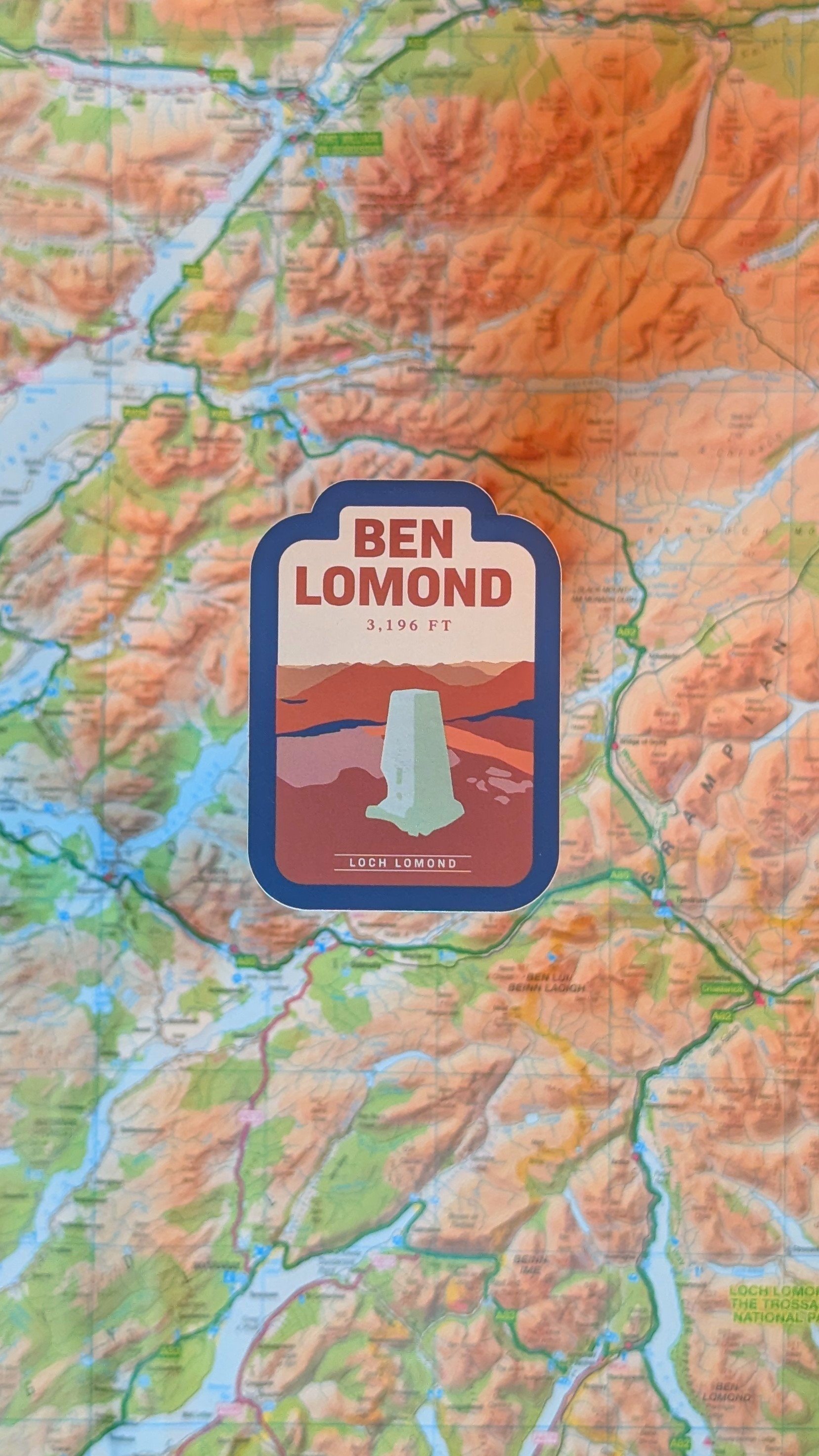 Ben Lomond Munro Sticker