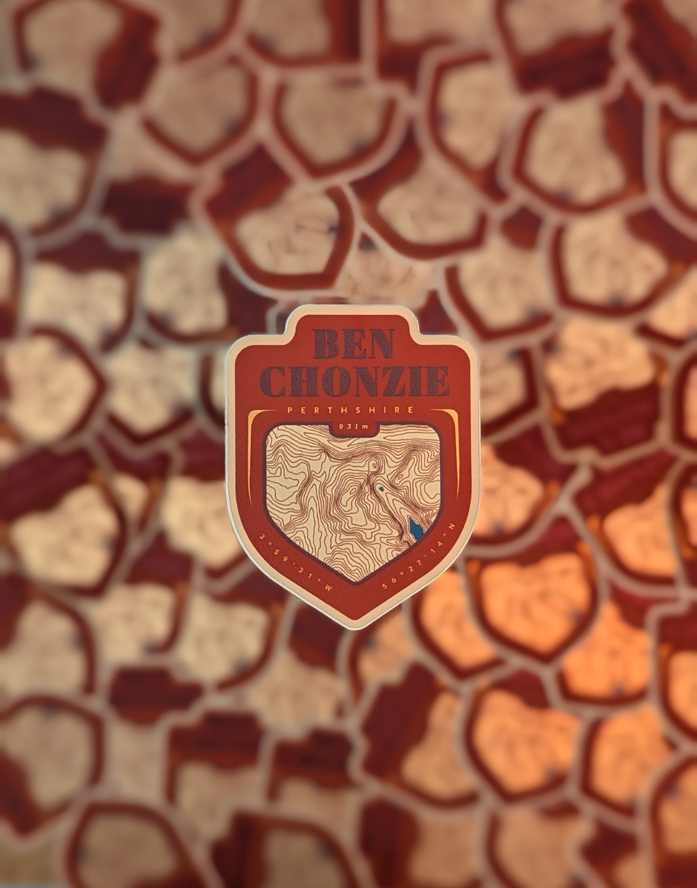 Ben Chonzie Munro Sticker