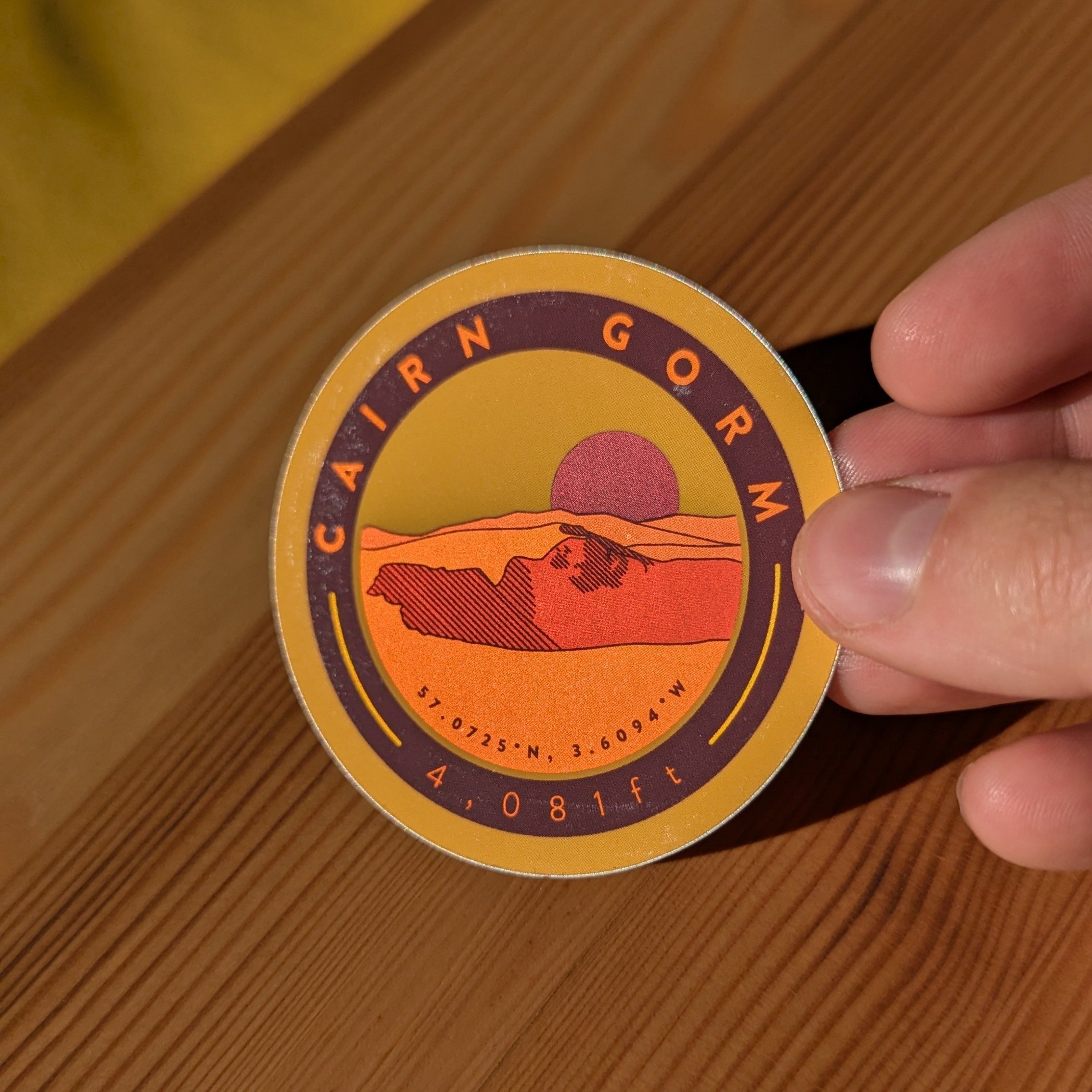 Cairn Gorm Munro Sticker