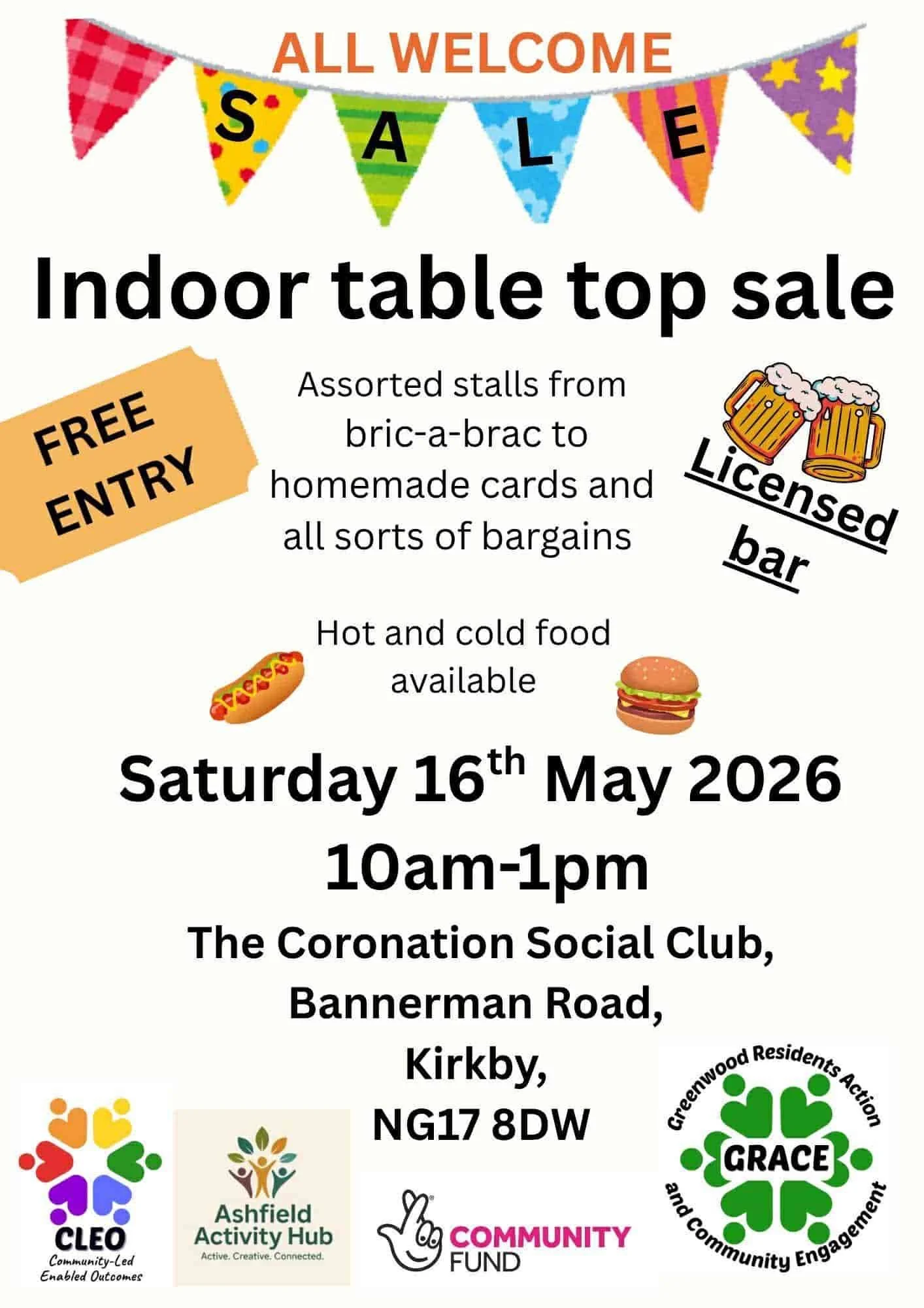 Indoor Table Top Sale
