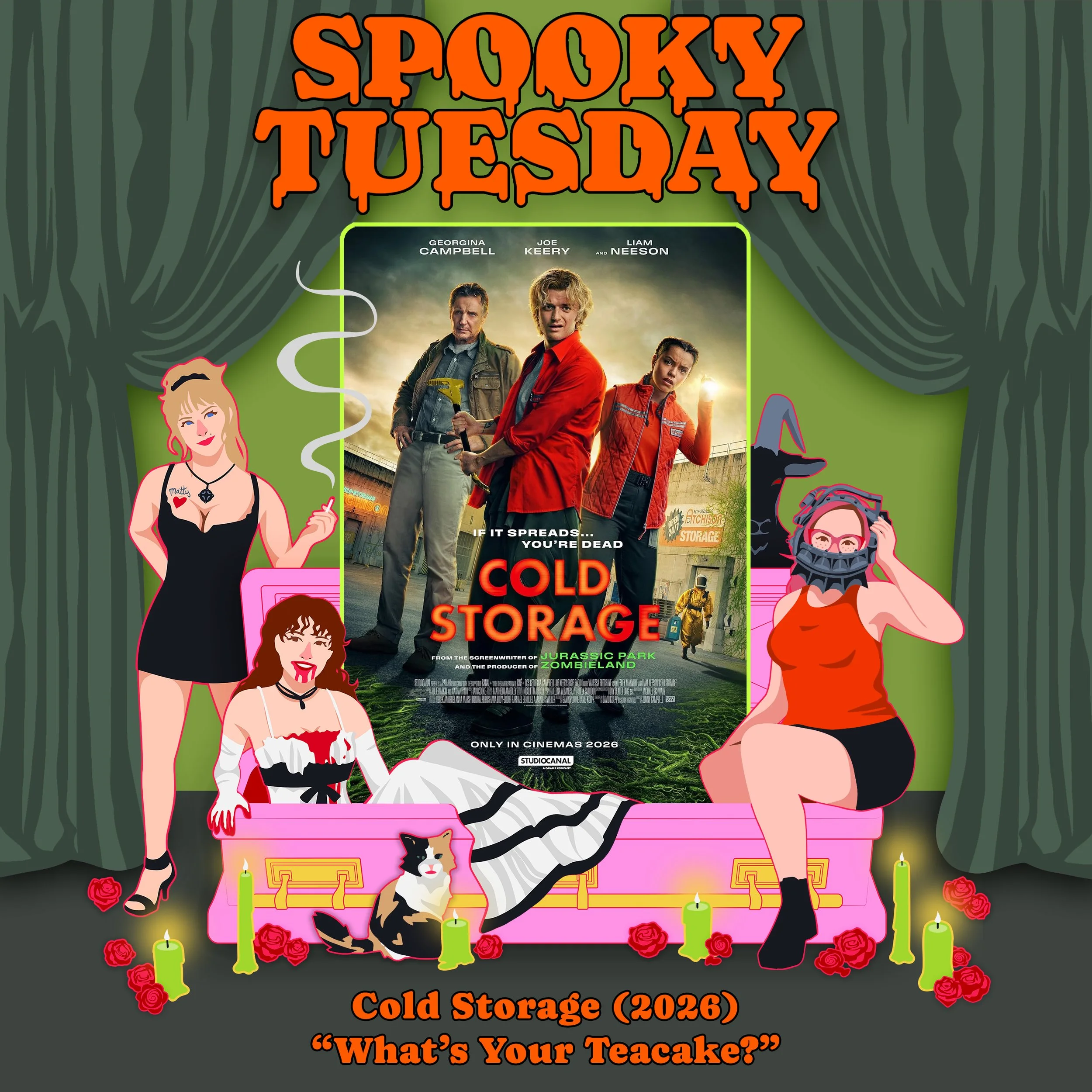 Cold Storage (2026): “What’s Your Teacake?”