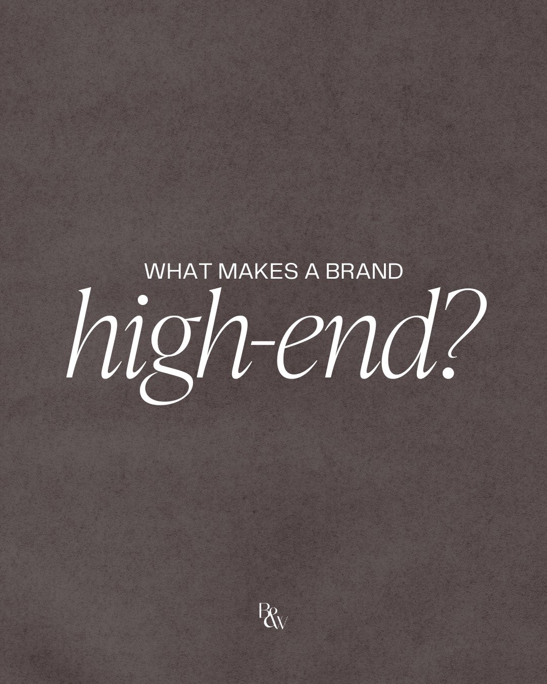 Fonts are important.The right color palette is key.
But luxury? That lives in the details you don&rsquo;t always see.

Strategy that makes every decision feel intentional
Messaging that connects
Consistency across platforms
Design that makes your cli
