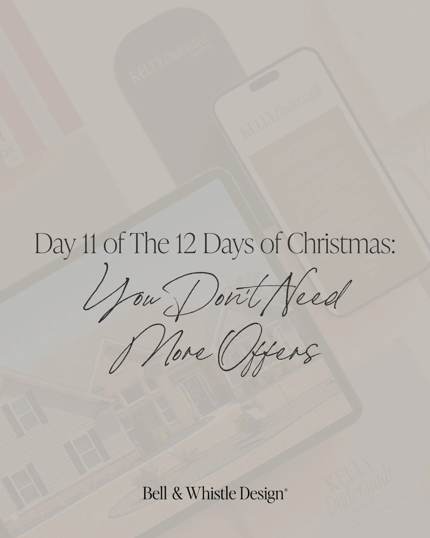 Day 11 of The 12 Days of Christmas: You Don&rsquo;t Need More Offers

If your brand isn&rsquo;t converting, it&rsquo;s rarely because people don&rsquo;t know what you do.

It&rsquo;s because they don&rsquo;t know why it&rsquo;s the right fit for them