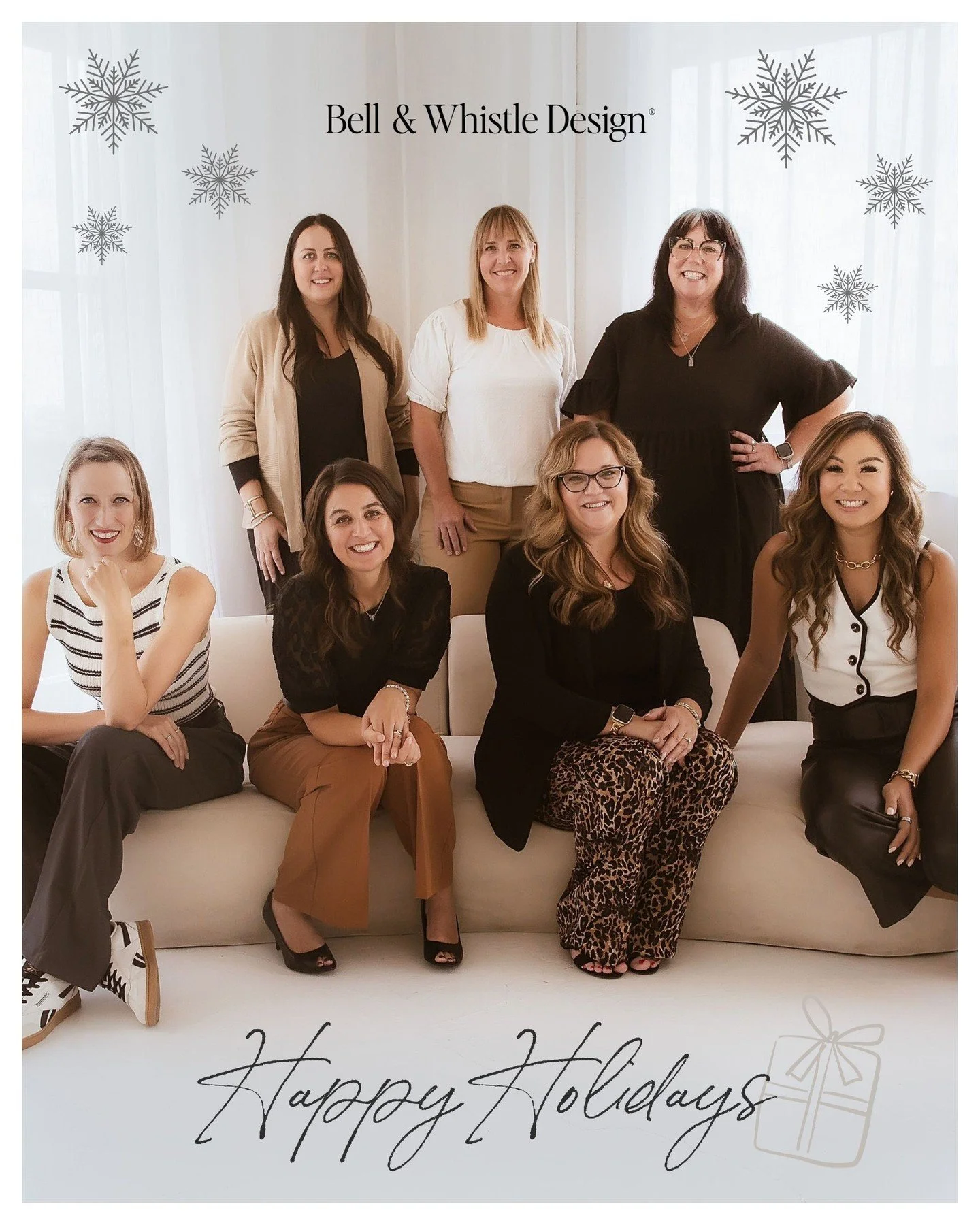 Wishing you the warmest and happiest holidays from the Bell &amp; Whistle team!

May your day be filled with rest, joy, and a little magic.

Happy Holidays, friends.

#BellandWhistleDesign #SmallBusinessOwner #HappyHolidays2025