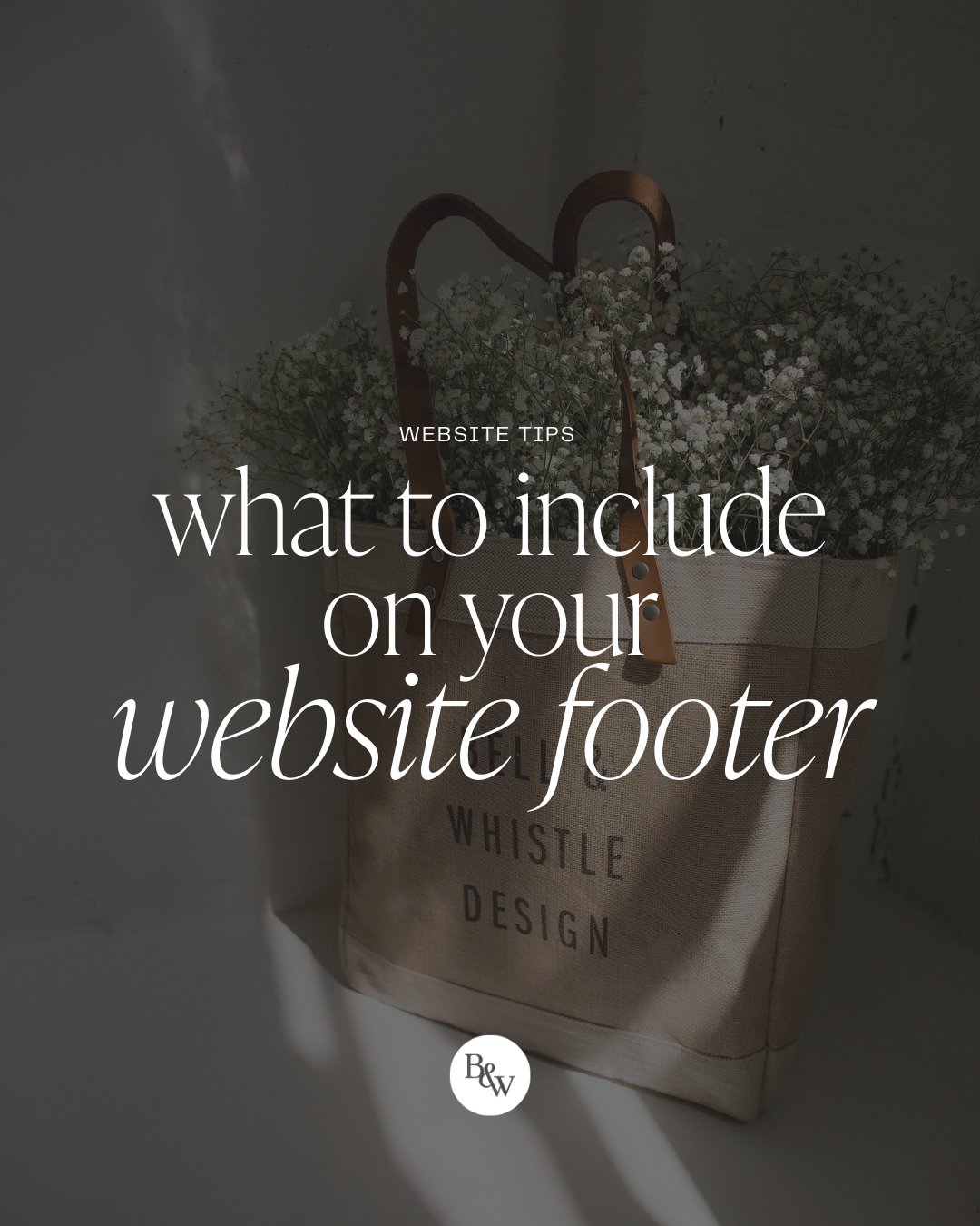 Most people skip over their footer. But we love it as a space to: 
✔️ Reinforce your brand
✔️ Share contact info clearly 
✔️ Bring people into your ecosystem for deeper connection

Your site isn&rsquo;t finished until the footer&rsquo;s thought throu