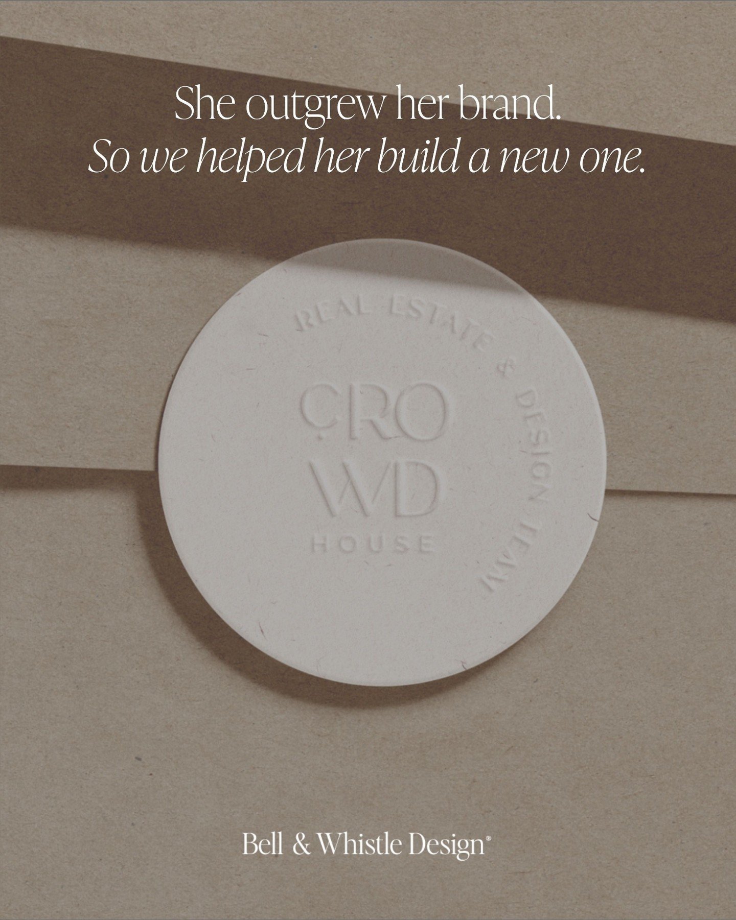 She outgrew her brand. So we helped her build a new one.

What began as a real estate and design team had evolved into something far more distinct: a design-led real estate experience rooted in presentation, transformation, and strategy.

But the old