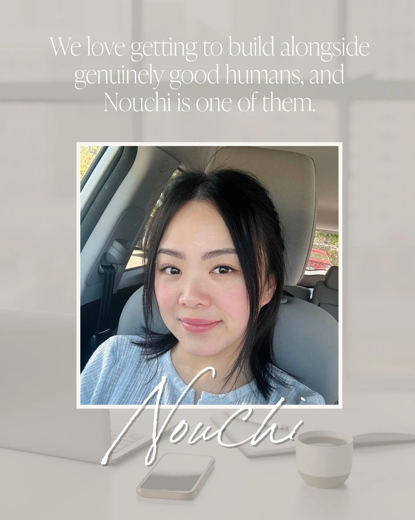 When she&rsquo;s not designing websites, you&rsquo;ll probably find Nouchi spending time with the people (and pets) she loves most. Slow weekends with family, bike rides by the lake, ice cream runs, cozy nights in, and quality time with her boyfriend