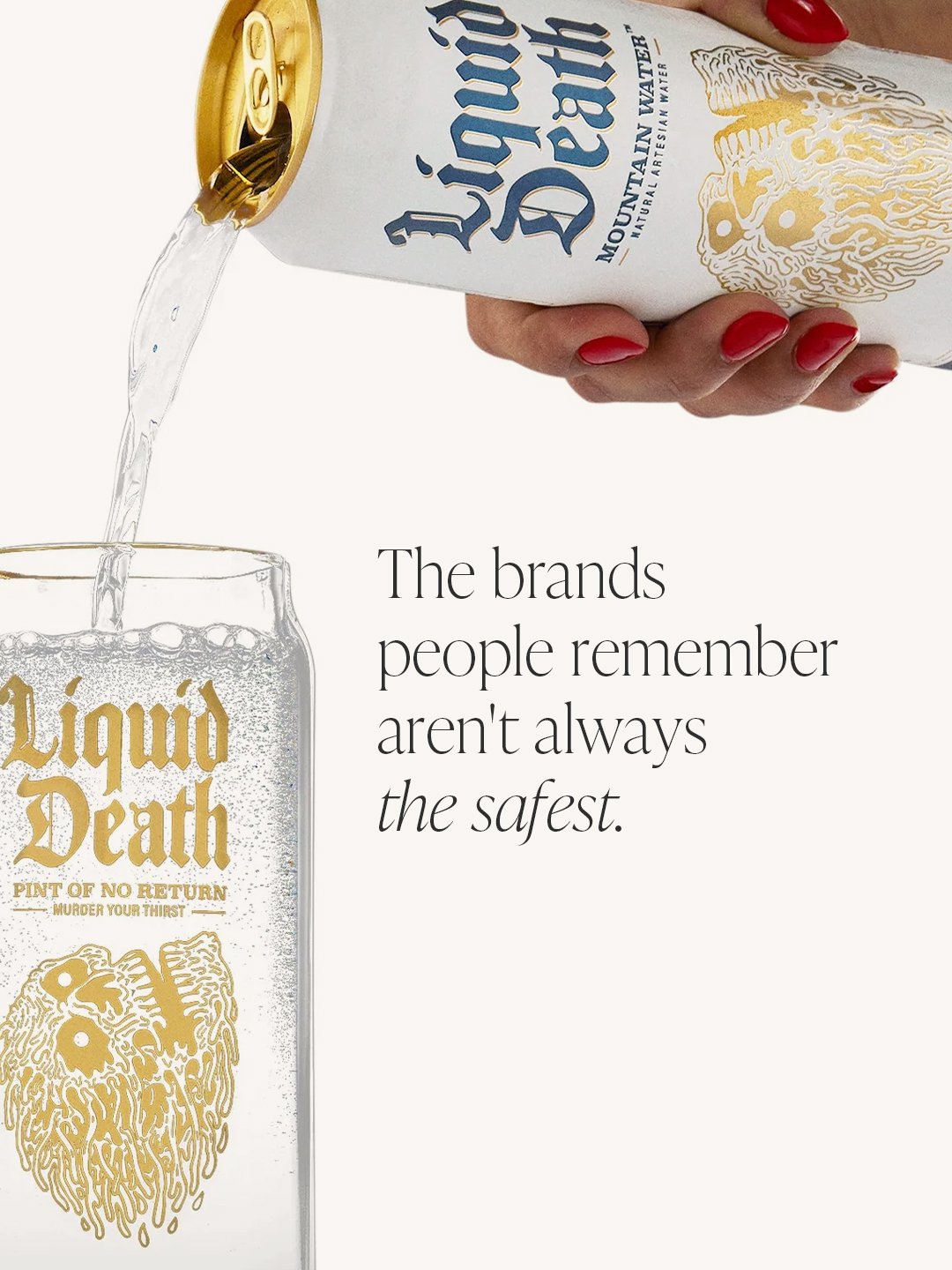 Liquid Death didn't become one of the most talked-about brands because they invented something new.

They took one of the most ordinary products on the shelf and gave people a reason to pay attention.

That's the power of branding.

It's not about be