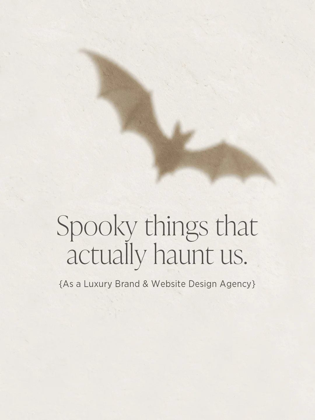 Designers have fears too.... 

Happy Halloween from a team that&rsquo;s seen some truly scary things. 💀

#GraphicDesign #BrandingAgency #DesignHumor