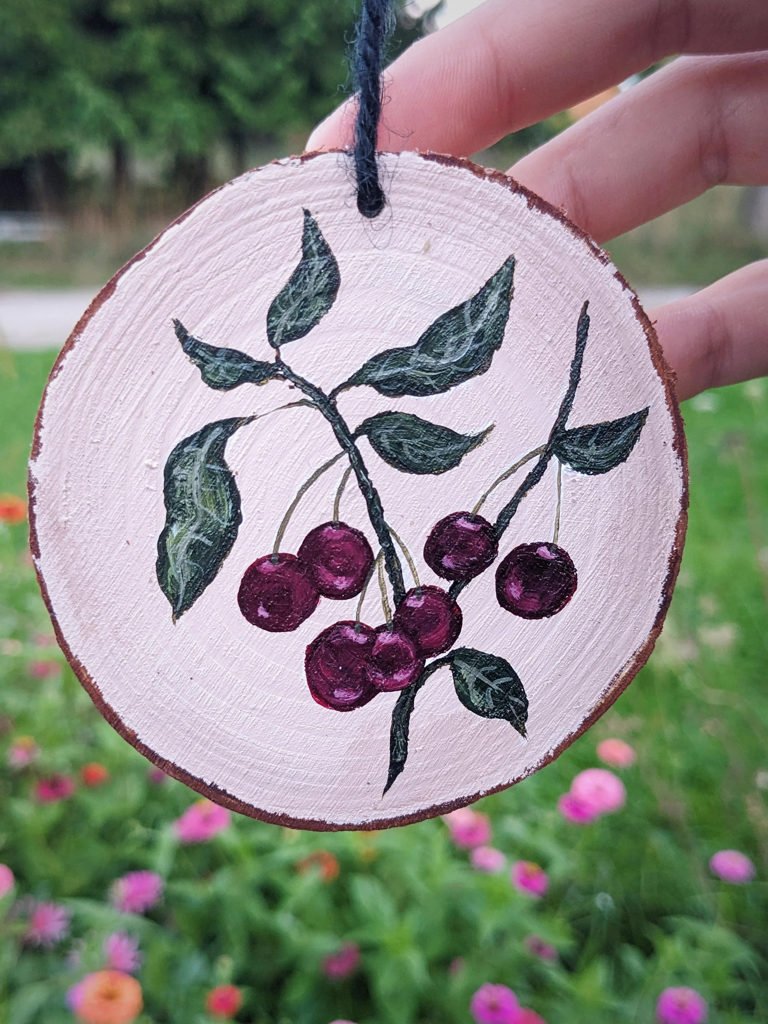Cherries Ornament