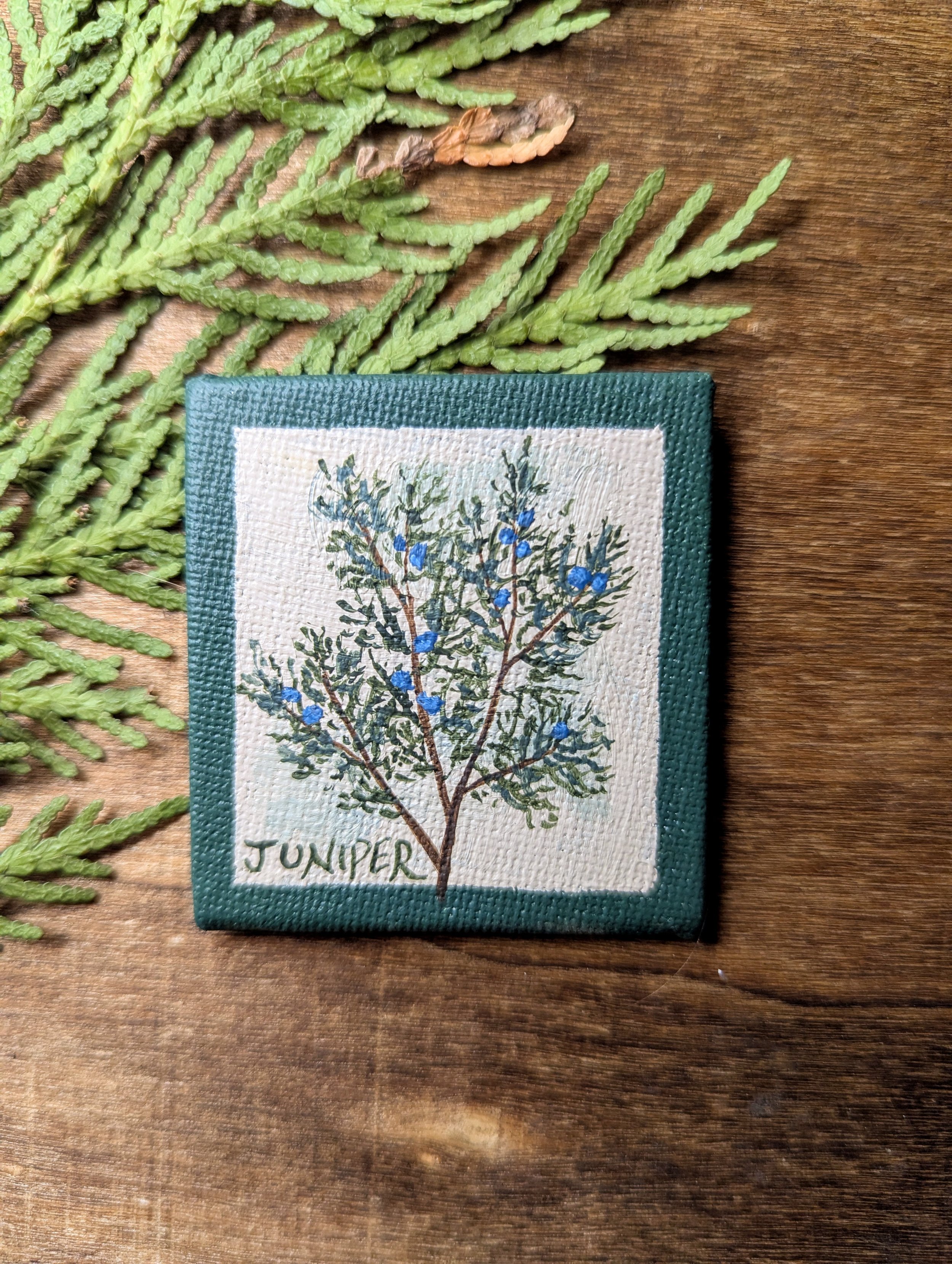 Juniper Mini Painting