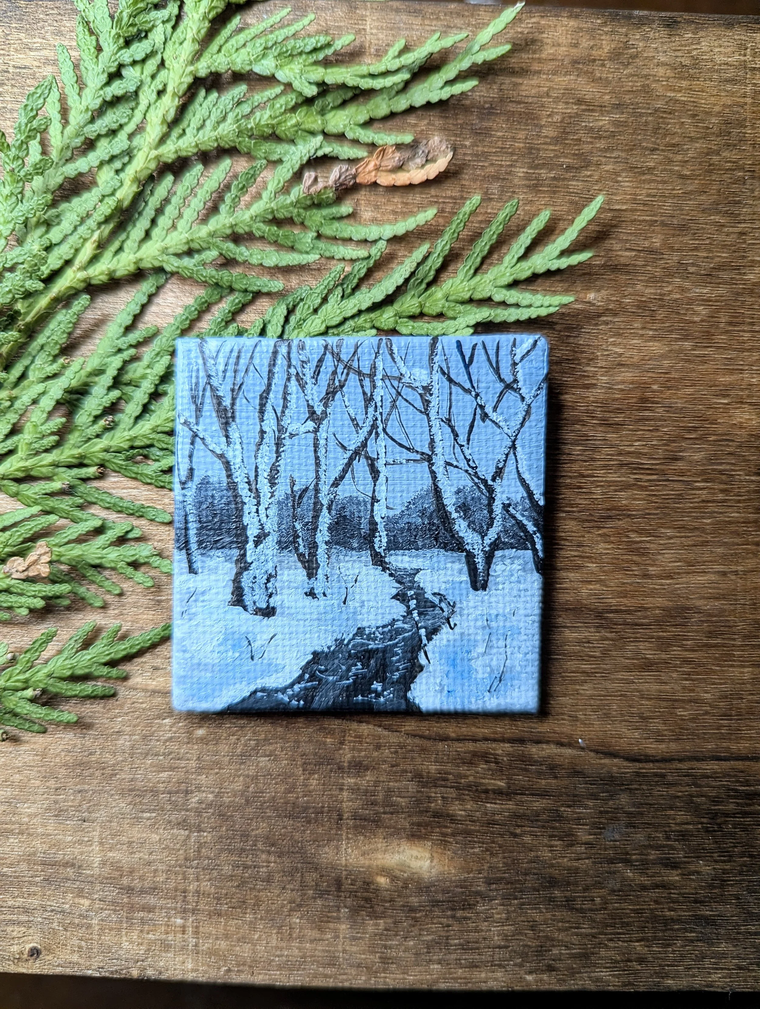 Snowy Creek Mini Paining