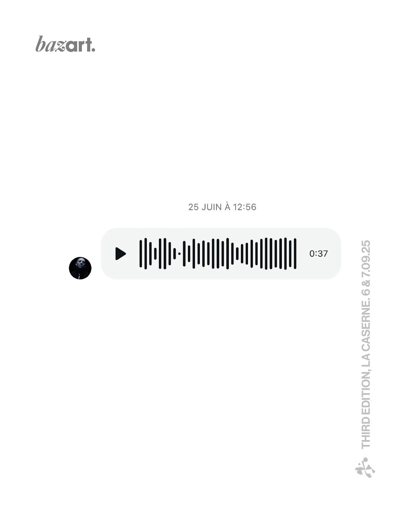 BAZART x STAB
-
The third edition of Bazart was all about collaboration: friends, artists, and local businesses. We worked together to offer you a rich, aesthetic, and well-rounded event. But also to affirm the concept of Bazart: an event by creators