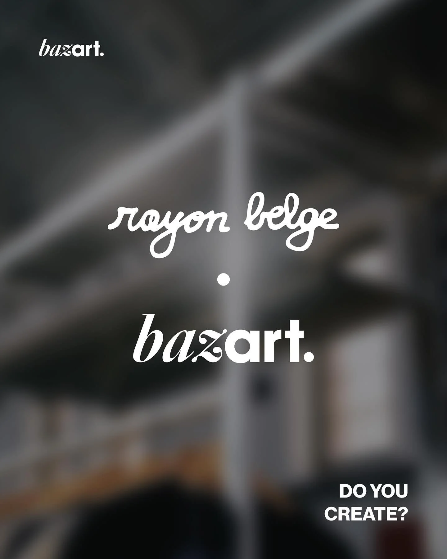 BAZART x RAYON BELGE
-
The third edition of Bazart was all about collaboration: friends, artists, and local businesses. We worked together to offer you a rich, aesthetic, and well-rounded event. But also to affirm the concept of Bazart: an event by c