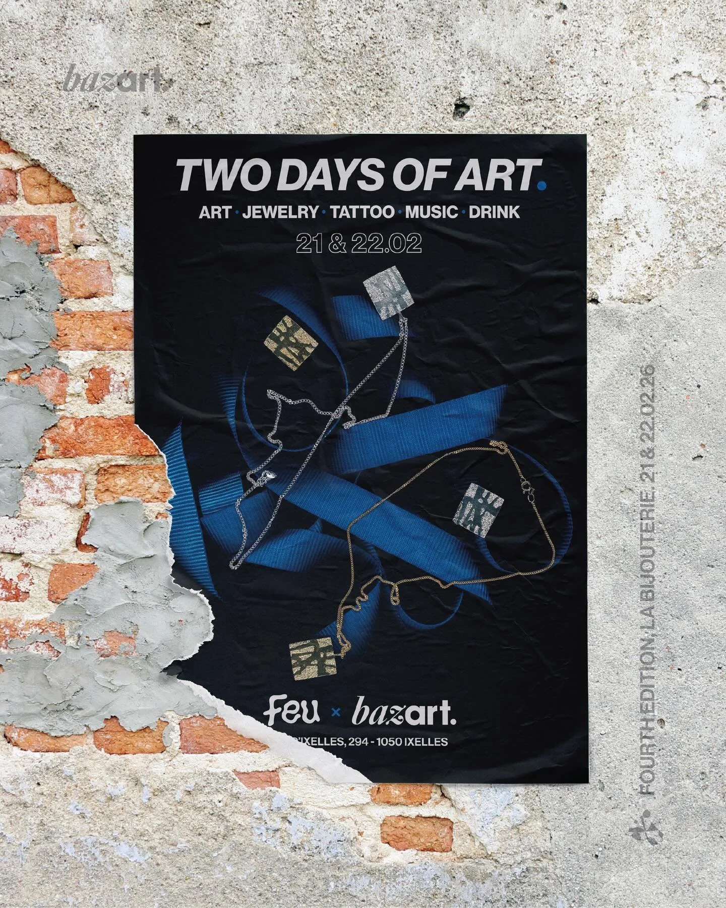If you&rsquo;re looking to discover talents from a wide variety of backgrounds in an atypical location of Brussels, Bazart is the ideal event to take a huge breath of art. Photography, illustration, tattooing, clothing, ceramics, jewelry and much mor