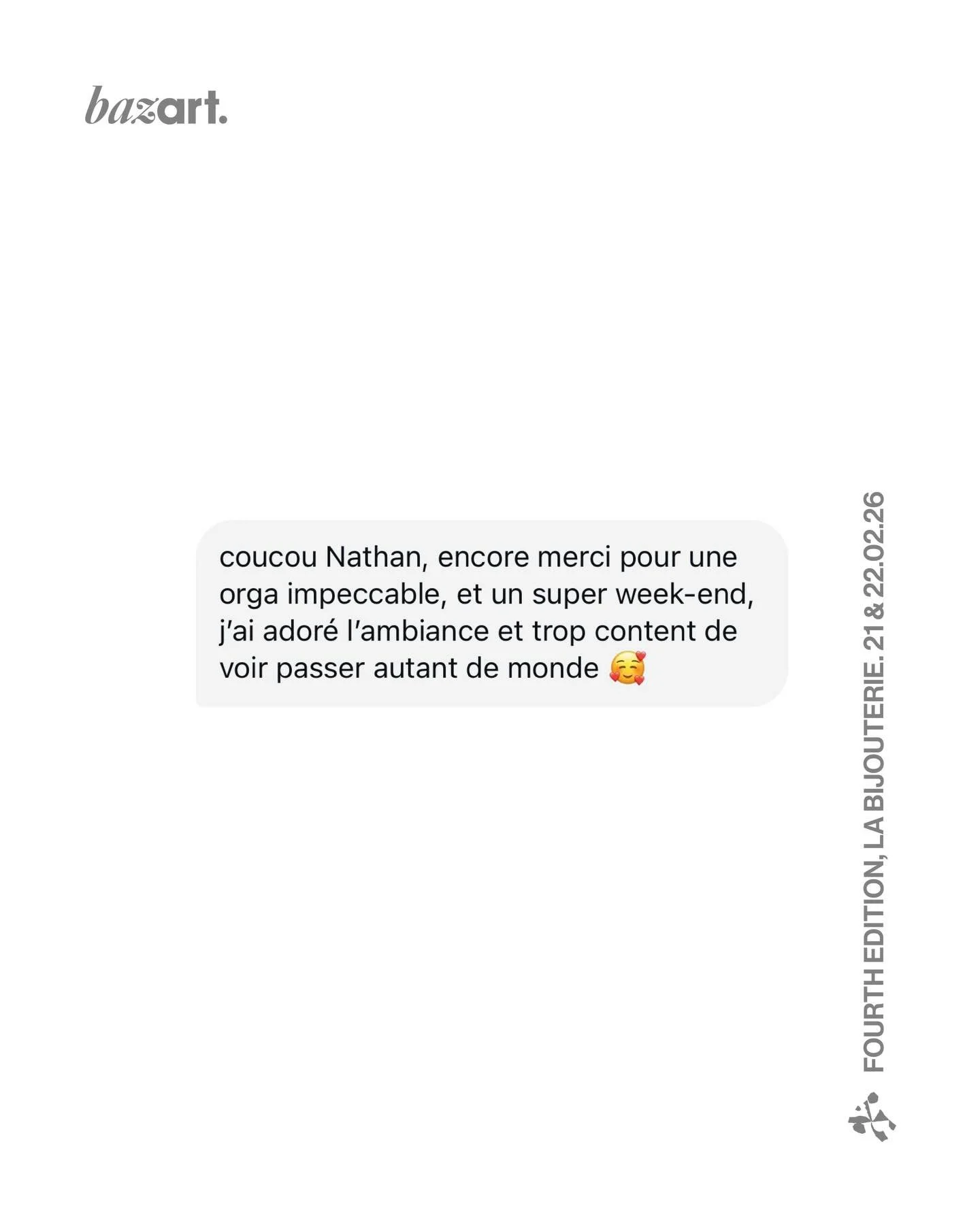 SPREAD LOVE,
SPREAD ART, 
SPREAD VIBE,
SPREAD BAZART. 
(and peanut butter)