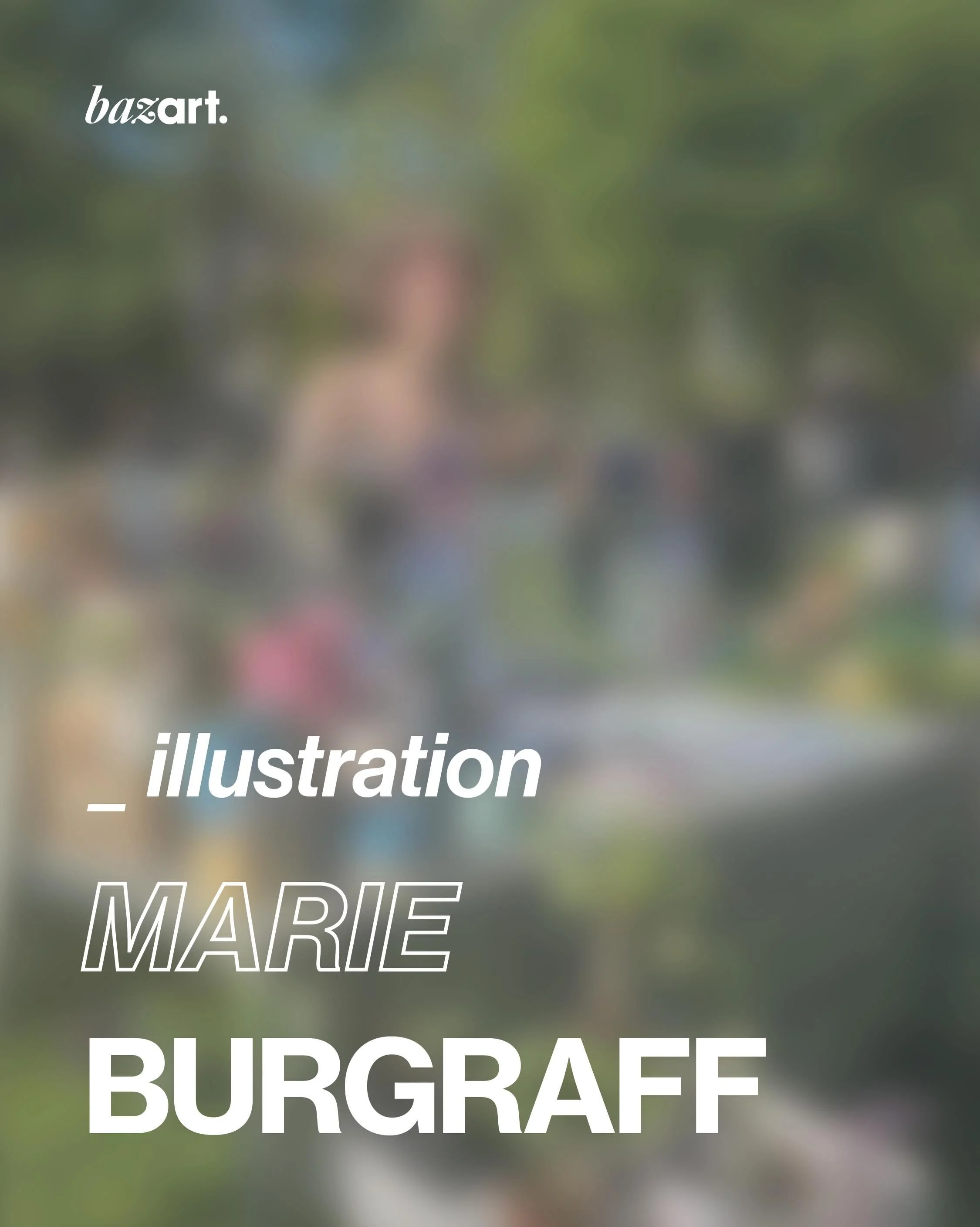 Bazart 5 &bull; LINE-UP /&nbsp;@marie.burgraff 
-
Come discover the artworks of&nbsp;@marie.burgraff on the fifth edition of&nbsp;@bazart.brussels&nbsp;at&nbsp;@place_noord&nbsp;on 19 &amp; 20.06.26. 
-
Viens d&eacute;couvrir les cr&eacute;ations de 