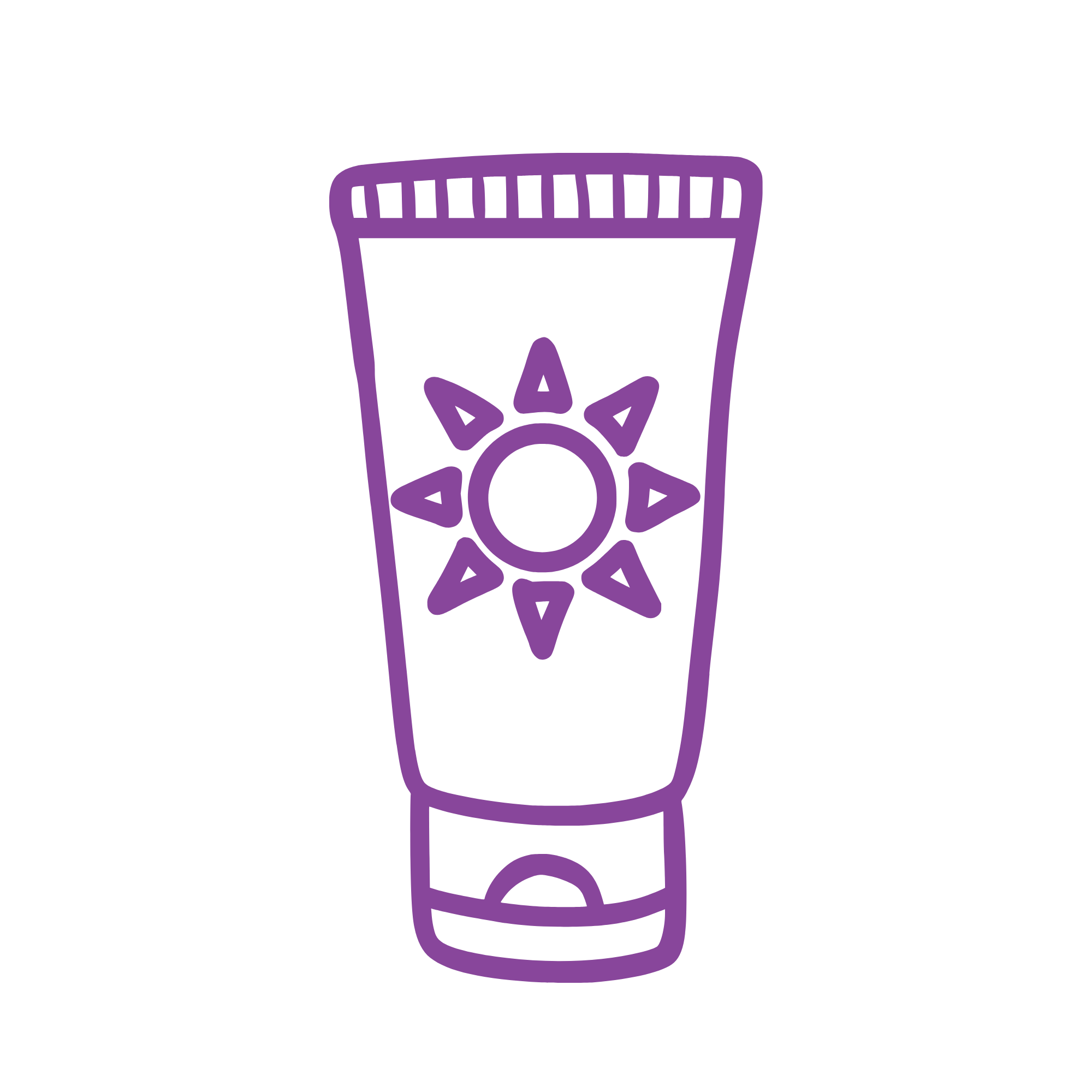 A tube of e.l.f. Sun Touchable Invisible Sunscreen SPF 35 with broad spectrum protection, water-resistant for 80 minutes.