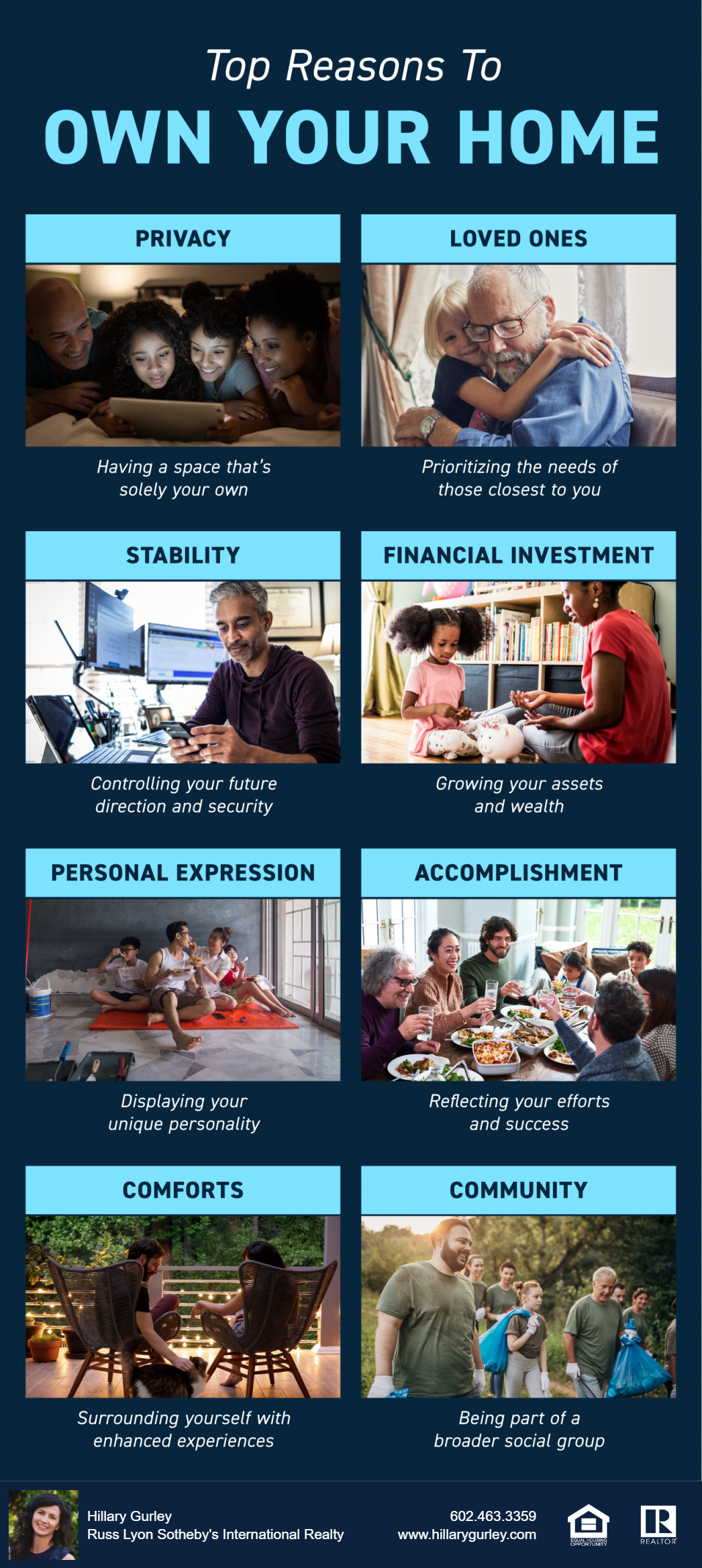 Top Reasons to Own Your Home