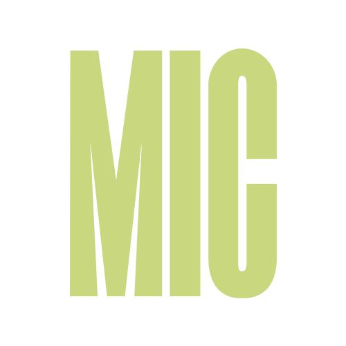 Startup MIC logo, because they tapped The LCB and founder Matt Laslo to cover cash bail and criminal justice reform from Washington, DC when Jeff Sessions was Attorney General under President Donald Trump's first term. 
