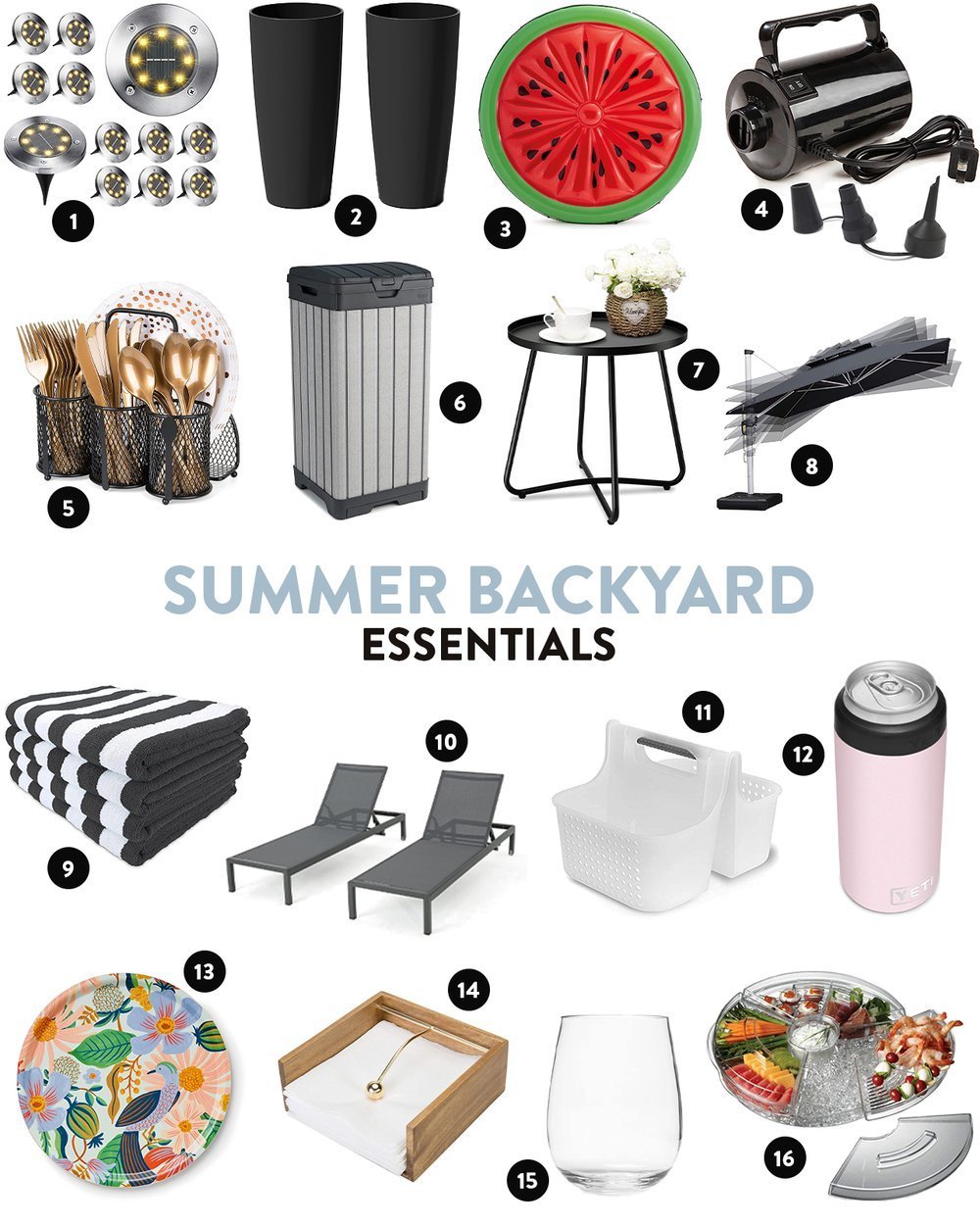 Summer Backyard Essentials