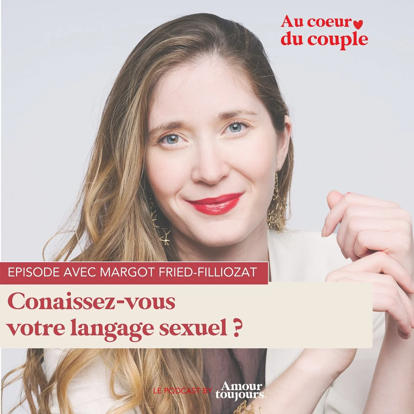 Si, dans notre intimit&eacute;, nous ne parlions pas tous la m&ecirc;me langue ? Pas celle des mots&hellip; mais celle du d&eacute;sir, du plaisir, du corps ? 

🎙️Pour en parler, je re&ccedil;ois Margot Fried-Filliozat, sexoth&eacute;rapeute qui a d