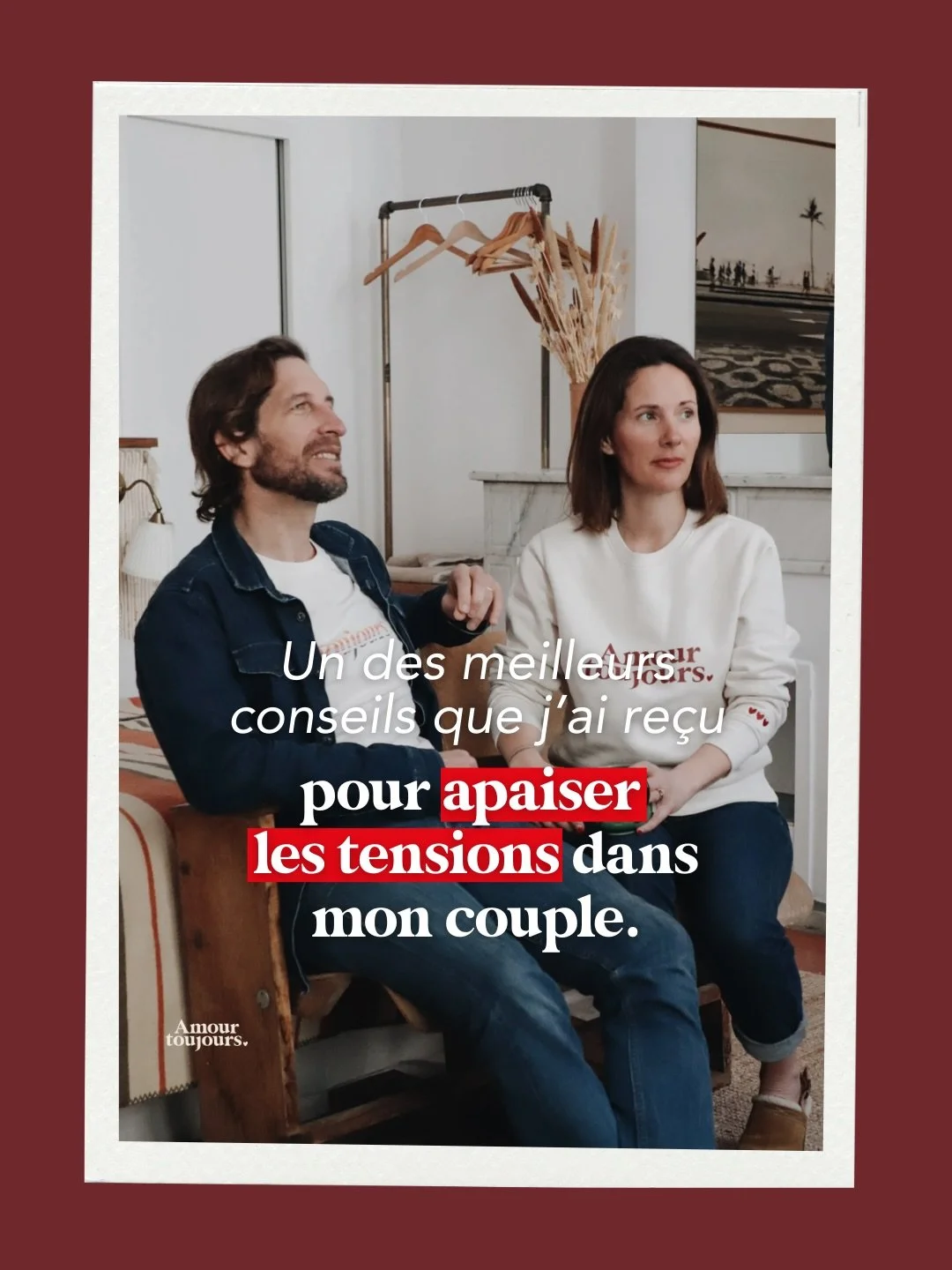 Pensez-y lorsque vous aurez envie d&rsquo;&ecirc;tre rejoint(e) dans ce que vous vivez, dans ce que vous ressentez, dans ce que vous d&eacute;sirez. 
Cela peut tout changer. Vraiment !

❤️ Amour Toujours, le m&eacute;dia du bien-&ecirc;tre amoureux. 