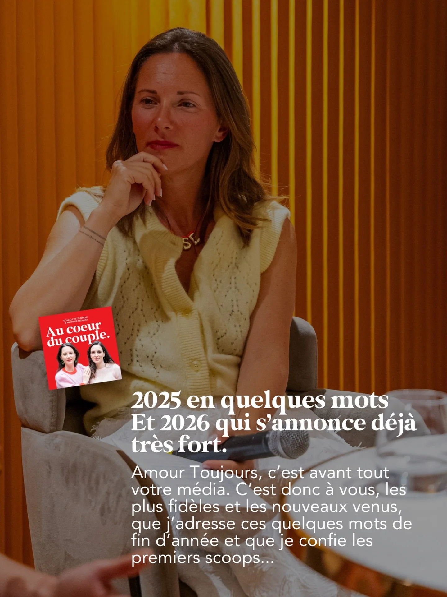 2025 en quelques mots&hellip; Des rencontres puissantes, des projets qui prennent forme, des ventes qui s&rsquo;envolent.

Mais surtout, une certitude : Amour Toujours, c&rsquo;est avant tout VOUS. Vous qui lisez, &eacute;coutez, partagez, r&eacute;a