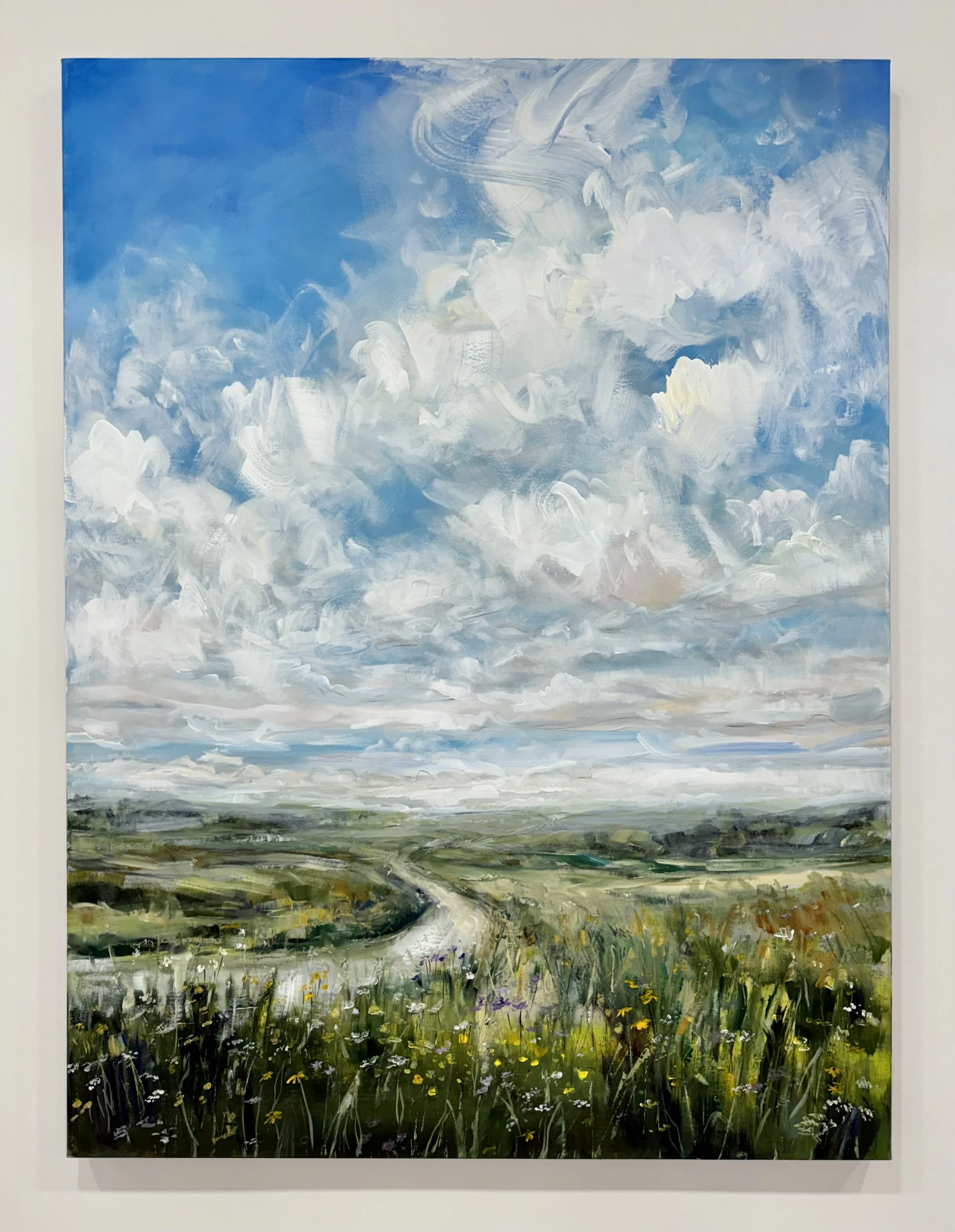 Summer Song | Acrylic and graphite on canvas, 48x36 inches | $3600 with Arta Gallery  INQUIRE 