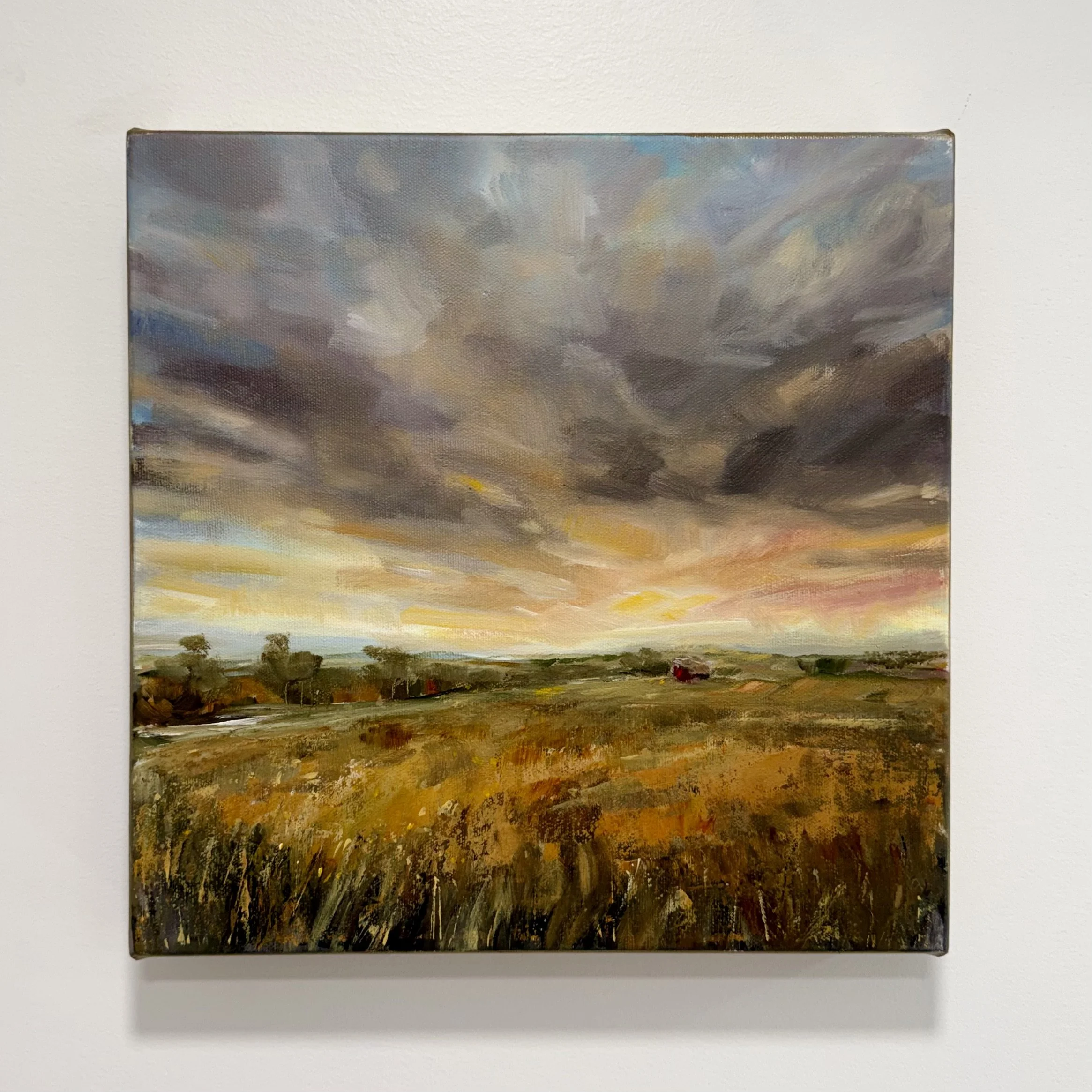 Take Me Back | Acrylic, graphite and metallic paint on canvas, 12x12 inches | $425 with County Creative Gallery  INQUIRE 