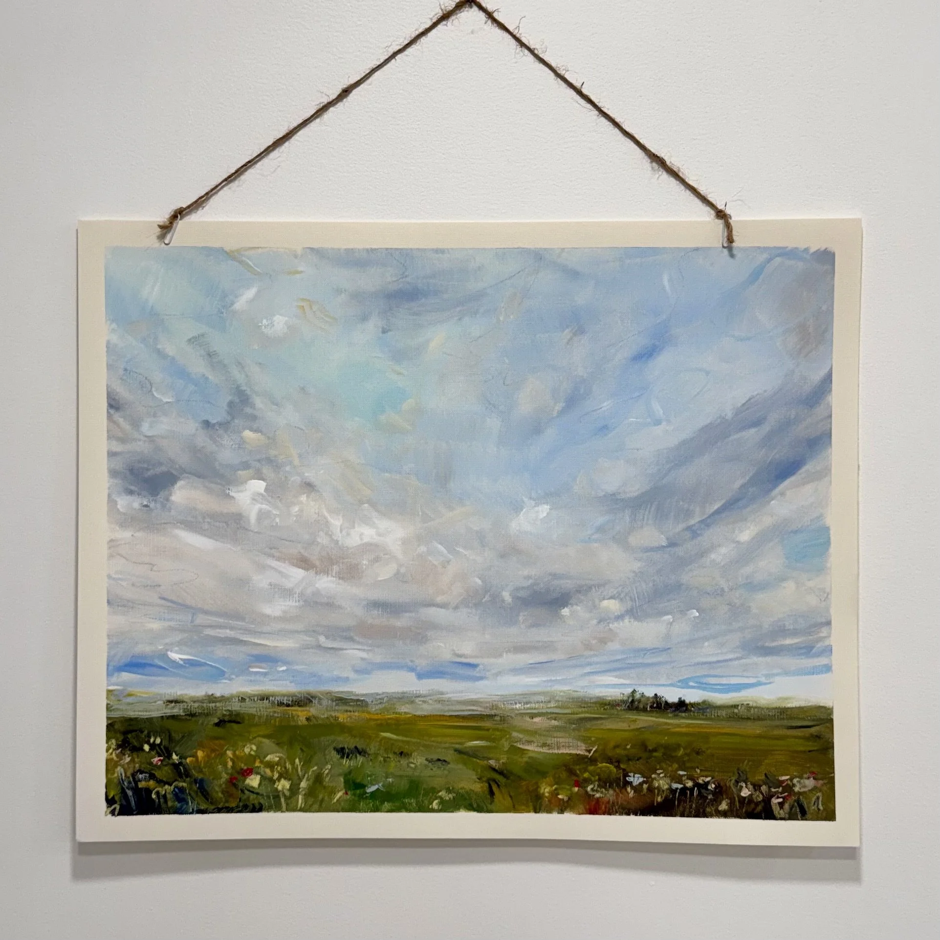 Landscape Study 277 | acrylic and graphite on paper, 16x20 inches  INQUIRE 