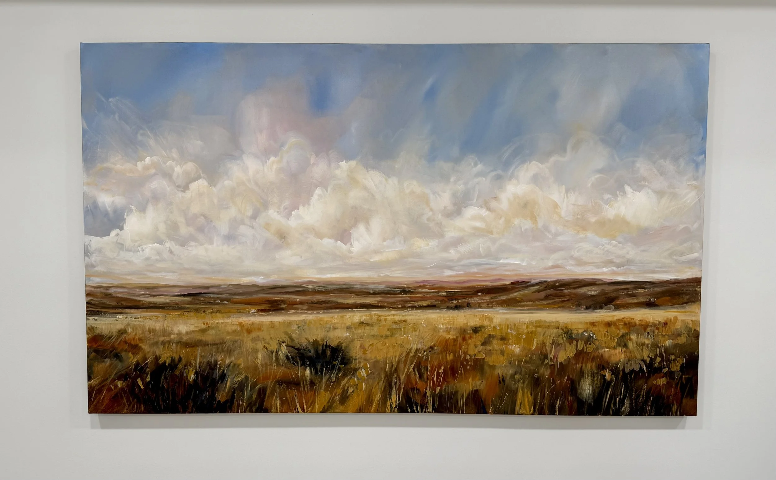Wind in Our Hair | Acrylic, graphite and metallic paint on canvas, 36x60 inches | $3250* with Artspace Warehouse  INQUIRE  *price in USD