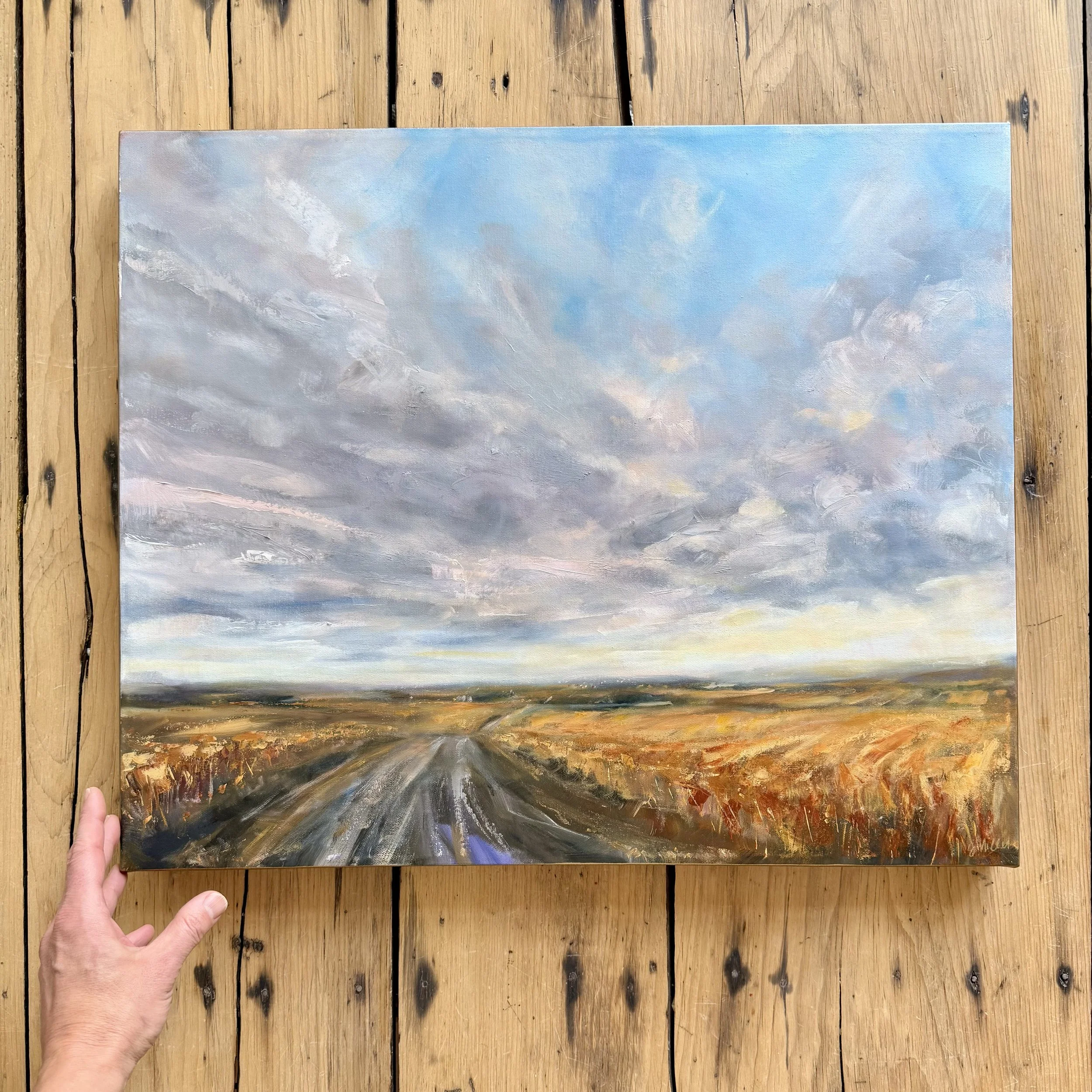 Backroads II | Acrylic, graphite and metallic paint on canvas, 20x24 inches | $750 with Artspace Warehouse  INQUIRE  *price in USD