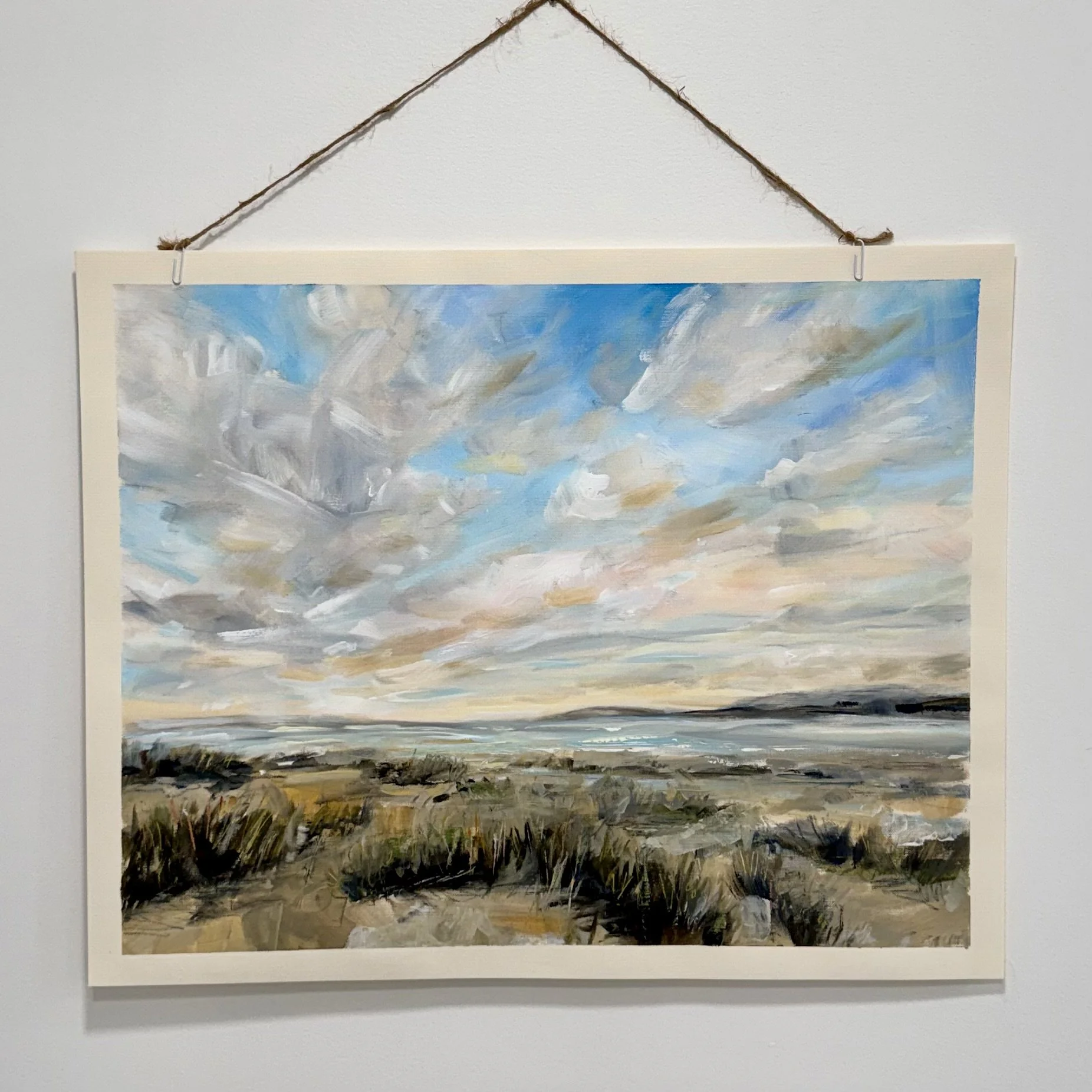 Landscape Study 279 | acrylic and graphite on paper, 16x20 inches SOLD