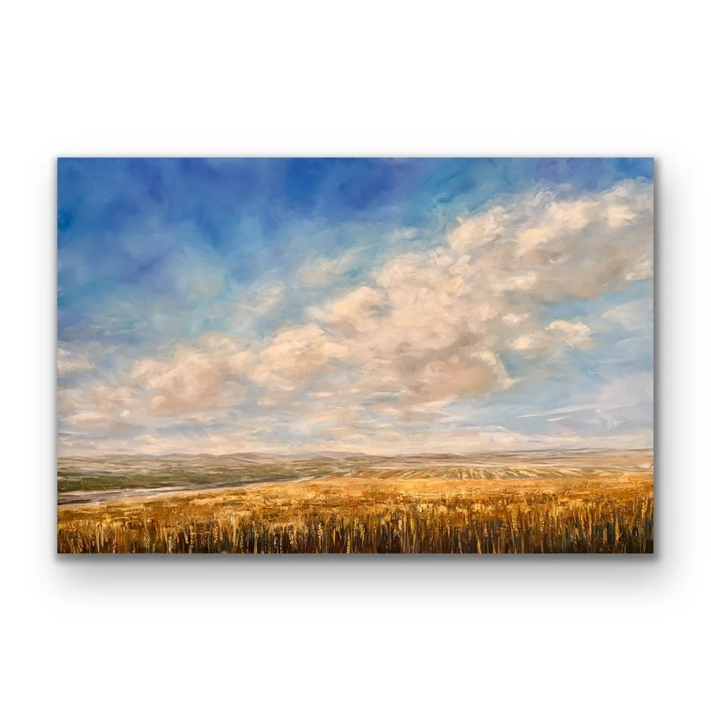 All Aglow | Acrylic on canvas, 48x72 inches  INQUIRE 