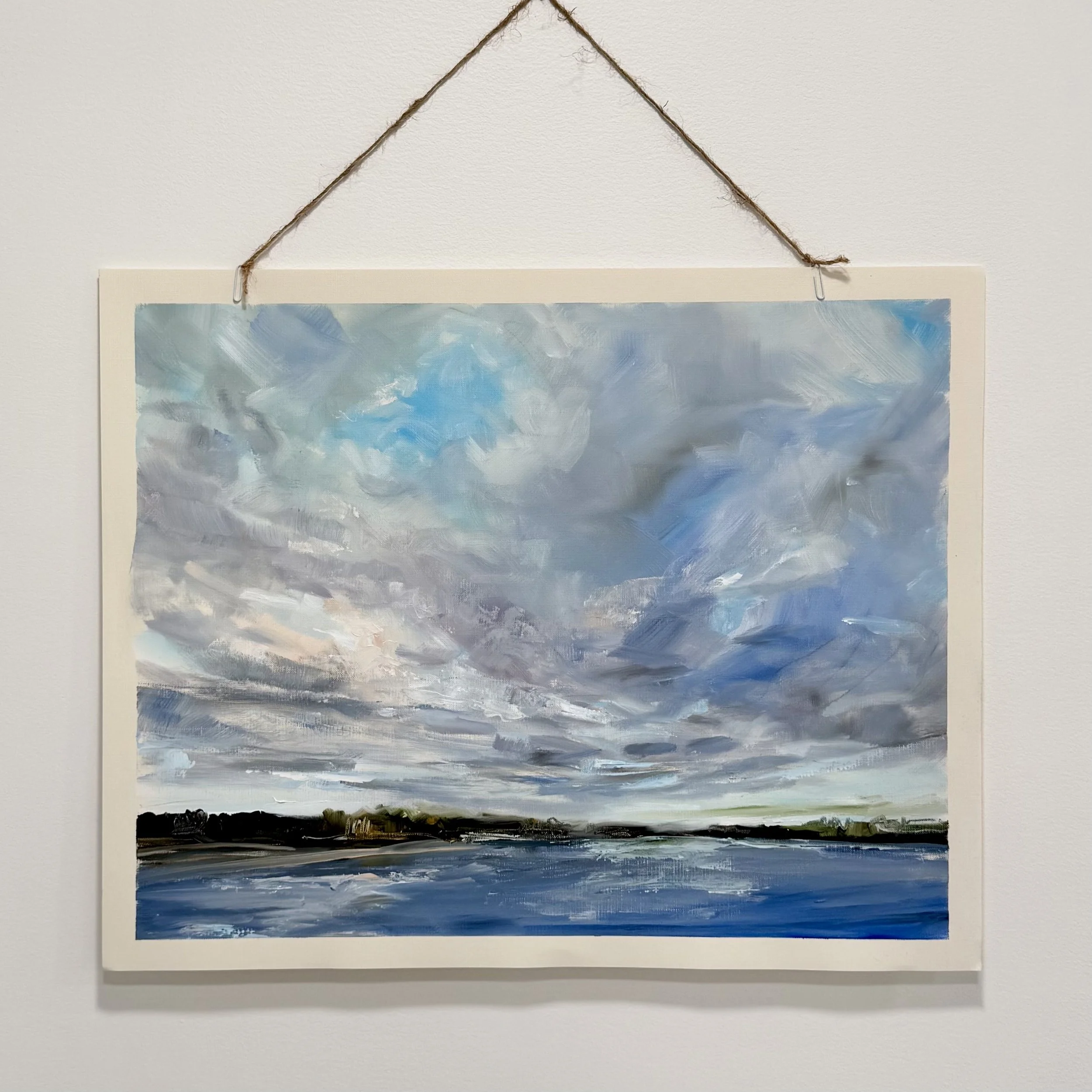 Landscape Study 275 | acrylic and graphite on paper, 16x20 inches  INQUIRE 