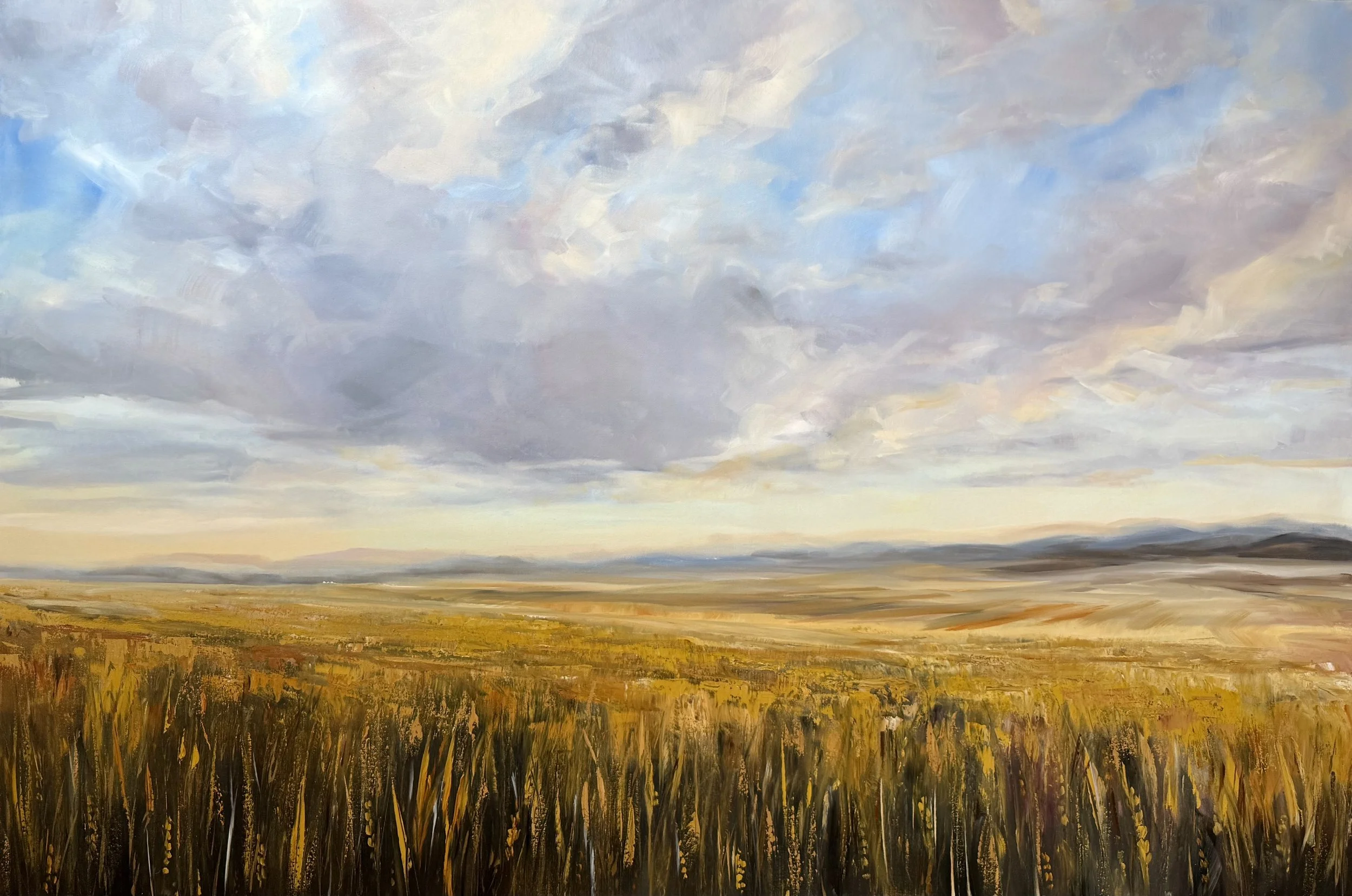 Golden Ticket | Acrylic and graphite on canvas, 40x60 inches  INQUIRE 