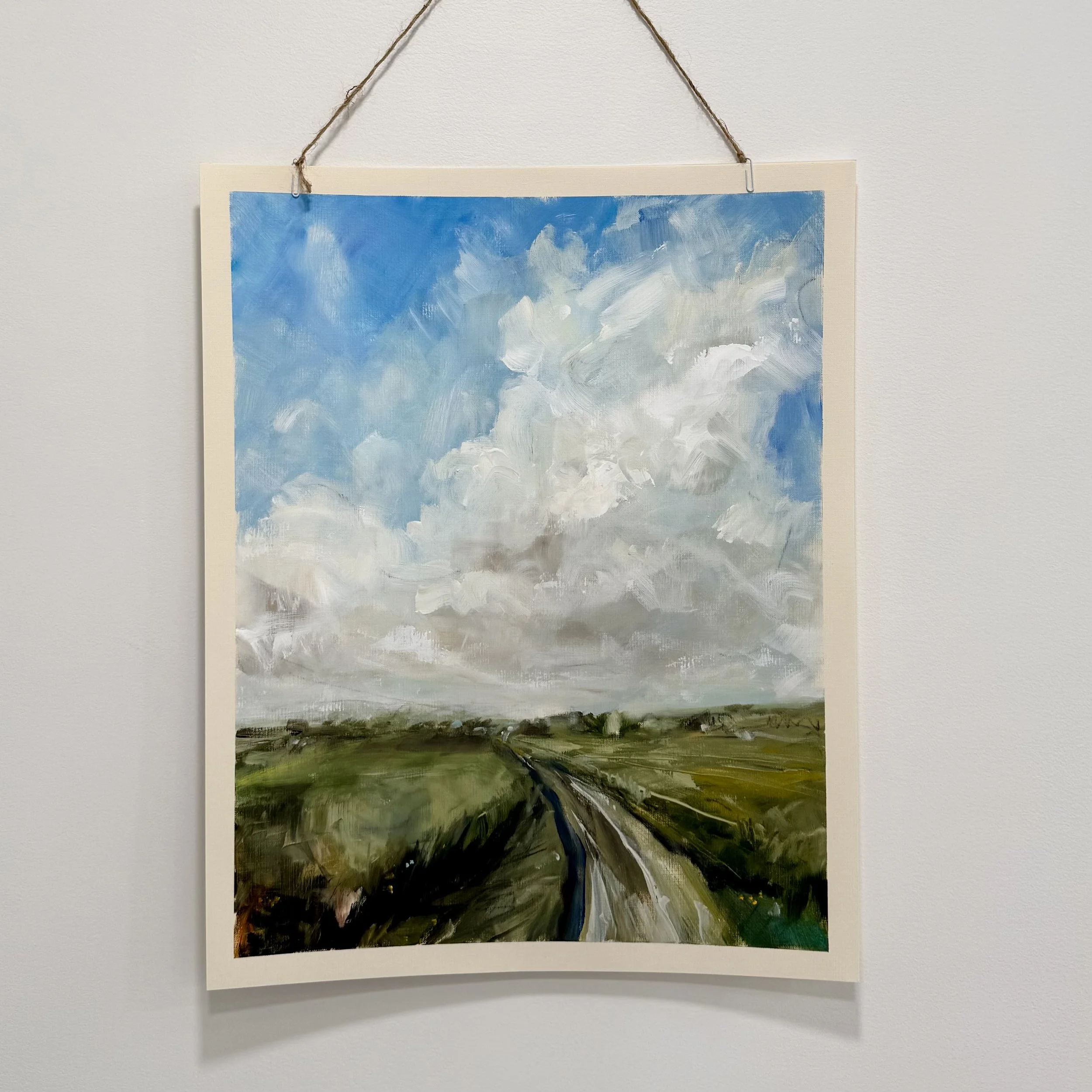 Landscape Study 273 | acrylic and graphite on paper, 20x16 inches  INQUIRE 