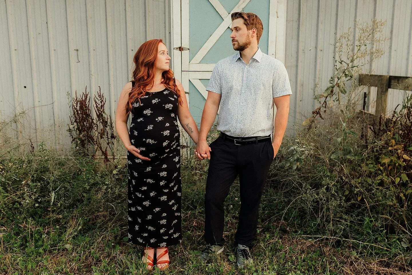 This couple came to their maternity session with such thoughtful intention and openness, and the light and setting were just perfect. It was so fun to be creative together and document this time in their family story! You can check out more on the bl