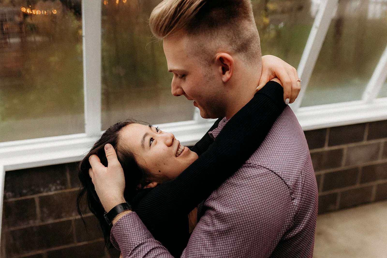 Vancouver Catholic Wedding Photographer | December Engagement Session in Abbotsford, BC | Hidden Lives Photography