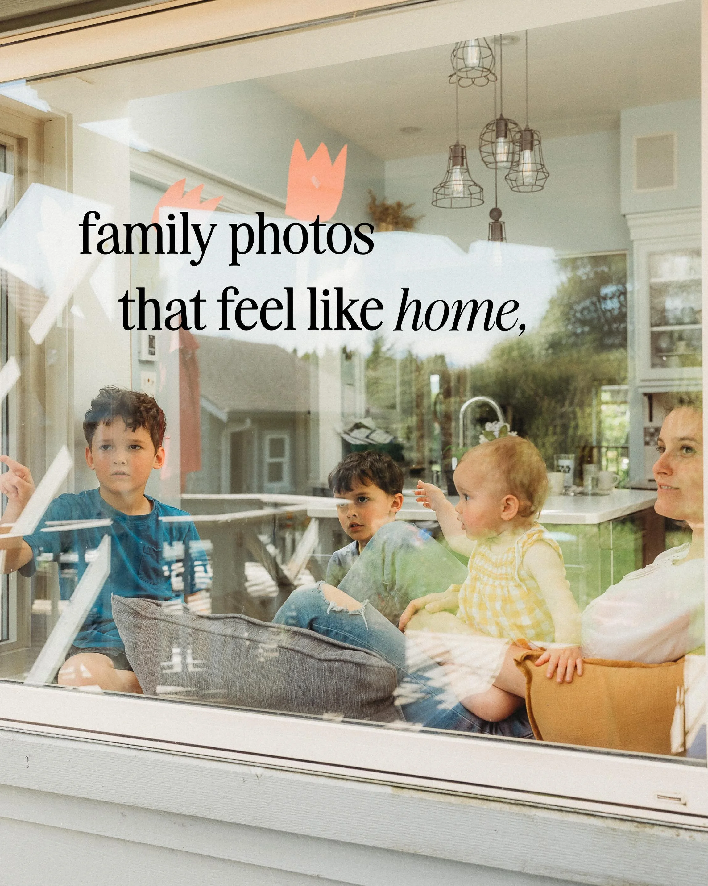 The most beautiful family photos are often the ones that feel like you, that reflect your family&rsquo;s own unique beauty, joy, and sense of adventure. Really, they are the ones that bring you right back home. 

If you&rsquo;d love family photos tha