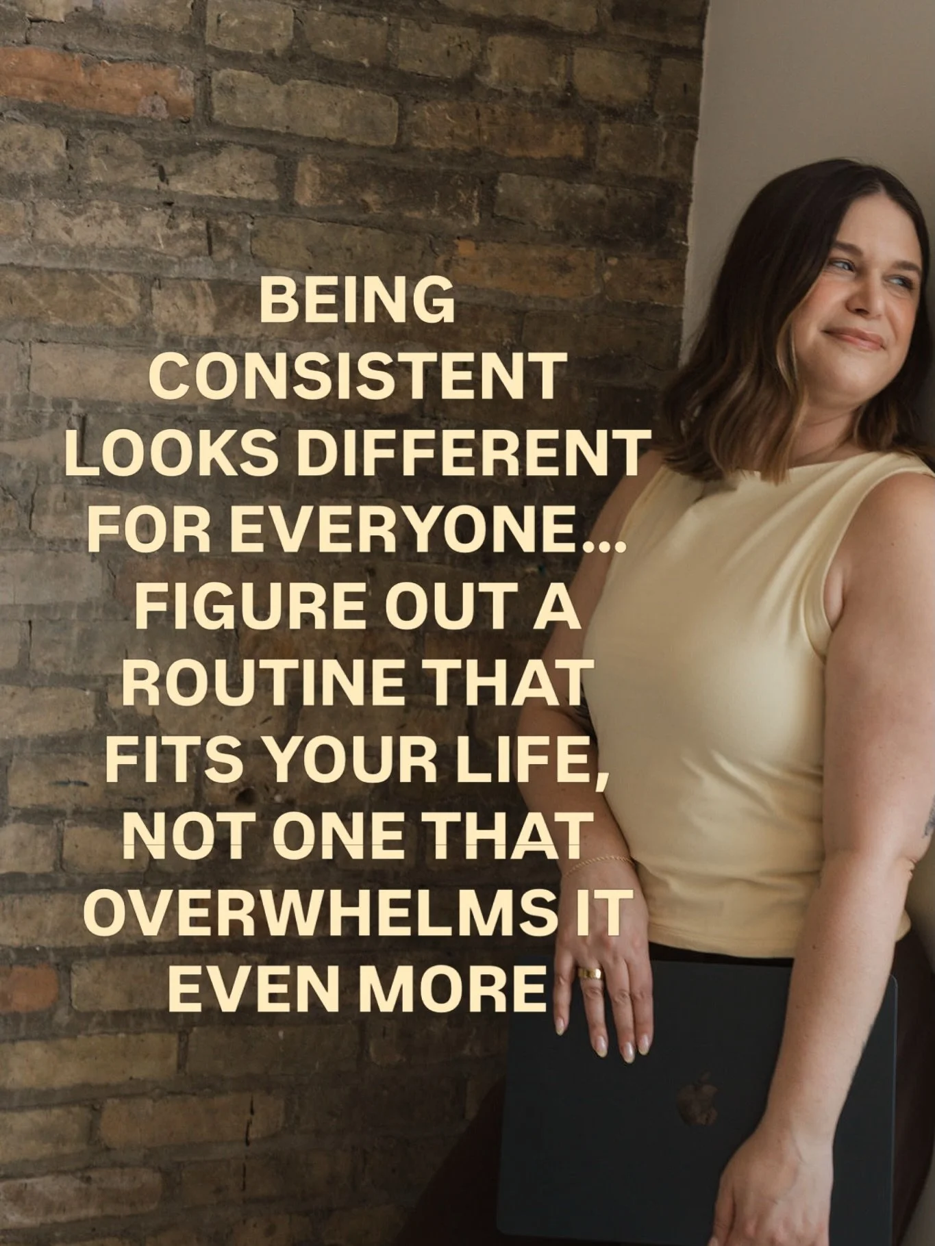 I think we&rsquo;ve made &ldquo;consistency&rdquo; way more complicated than it needs to be&hellip;

There are weeks when I&rsquo;m ahead on content and everything feels organized. And there are weeks when posting for my business gets squeezed somewh