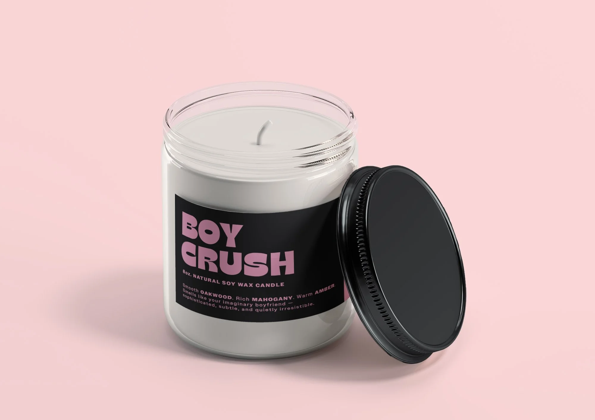 Boy Crush candle