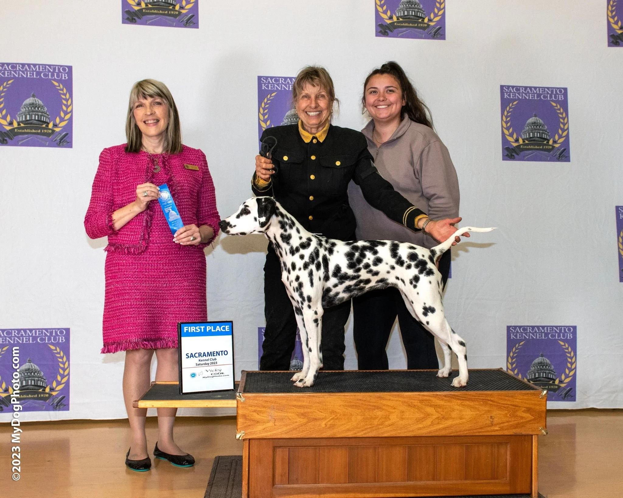 Pax wins 1st Place in her first show.jpg