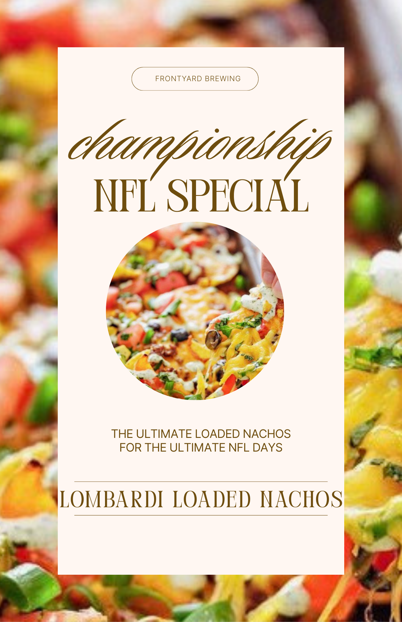 Lombardi Loaded Nachos